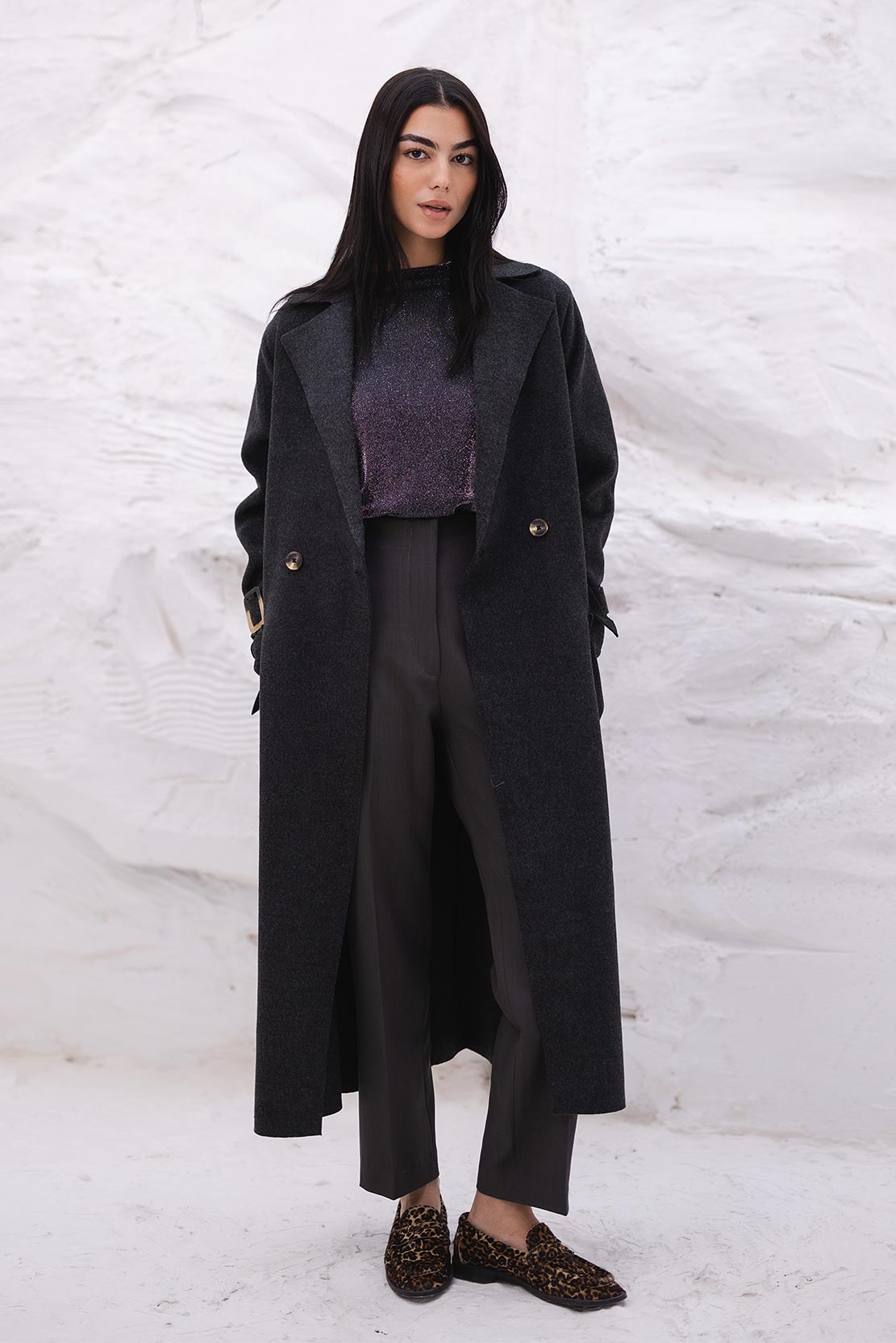 WOOL BLENDED COAT