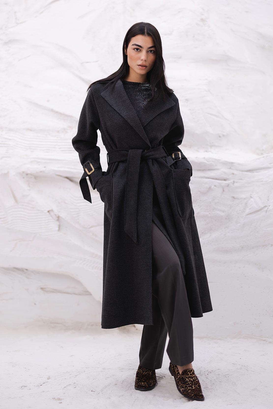 WOOL BLENDED COAT