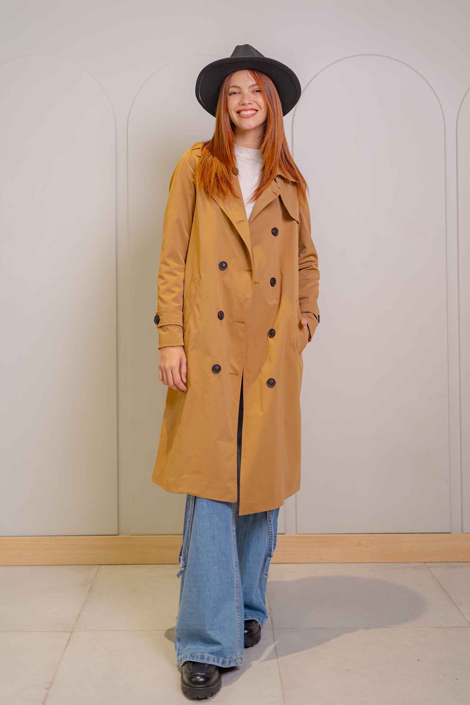 GABARDINE COAT