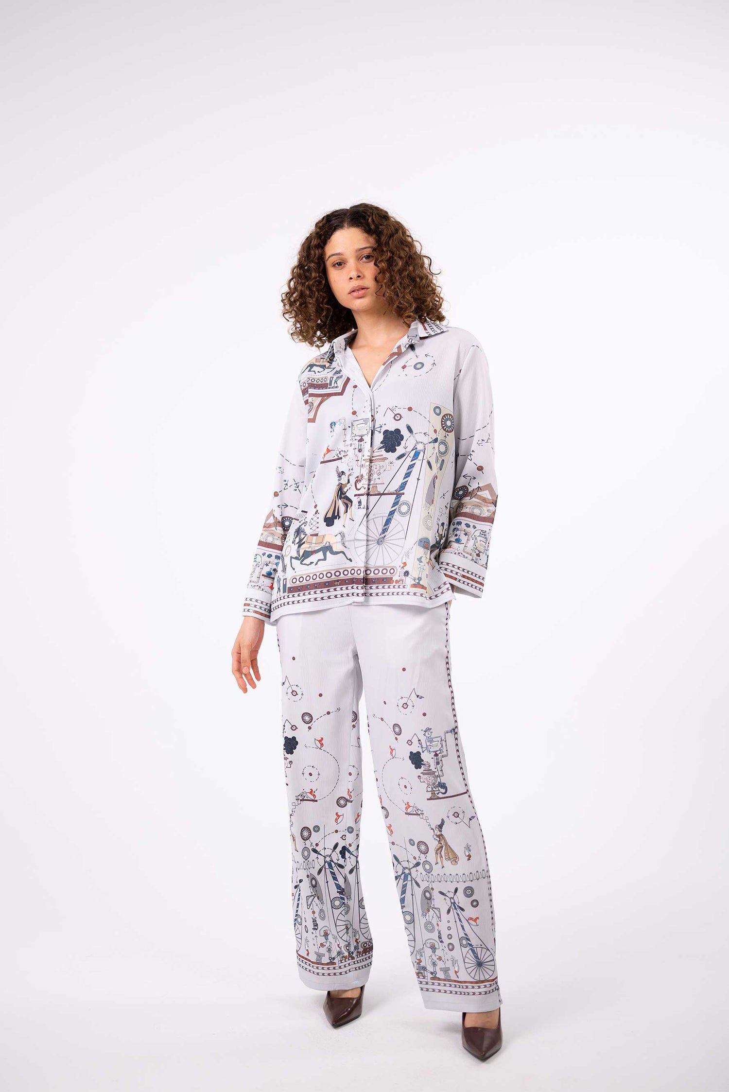 Printed  Pants