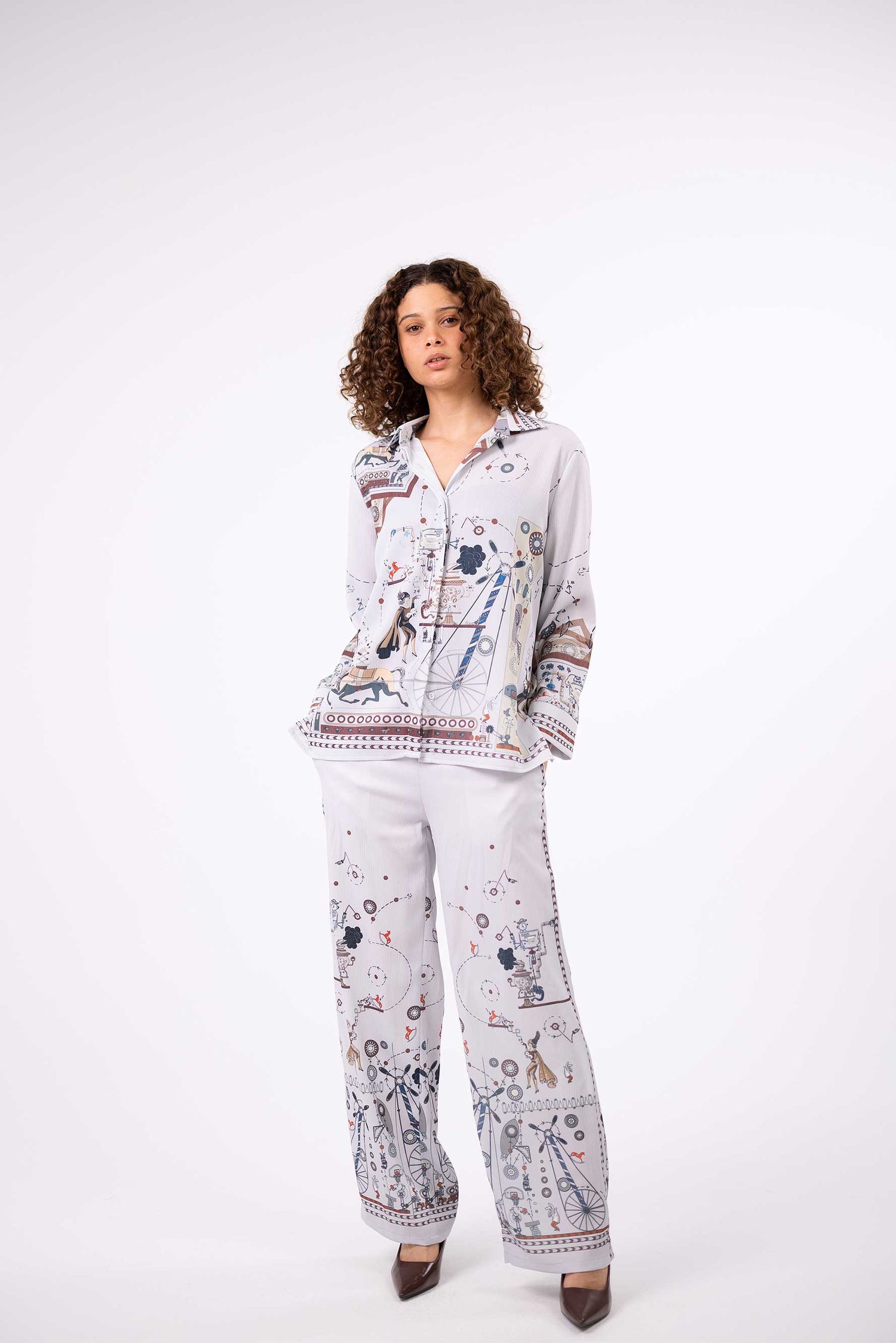 Printed  Pants