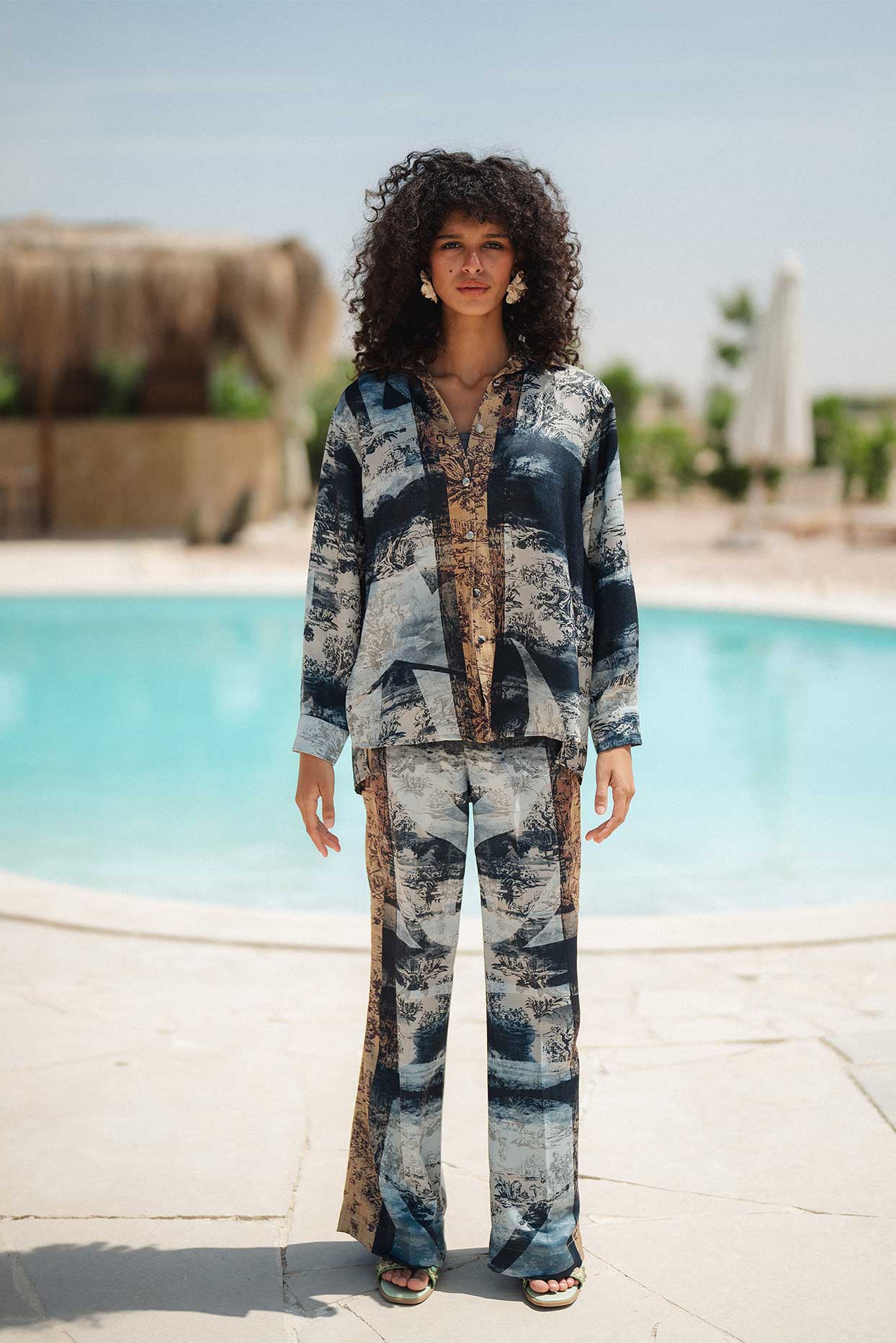 Patterned pants