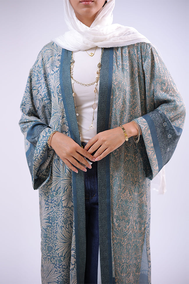Ocean Bloom Kimono