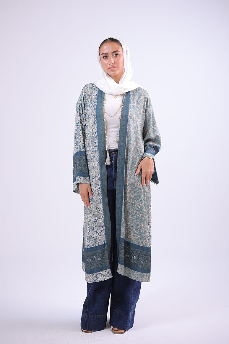 Ocean Bloom Kimono