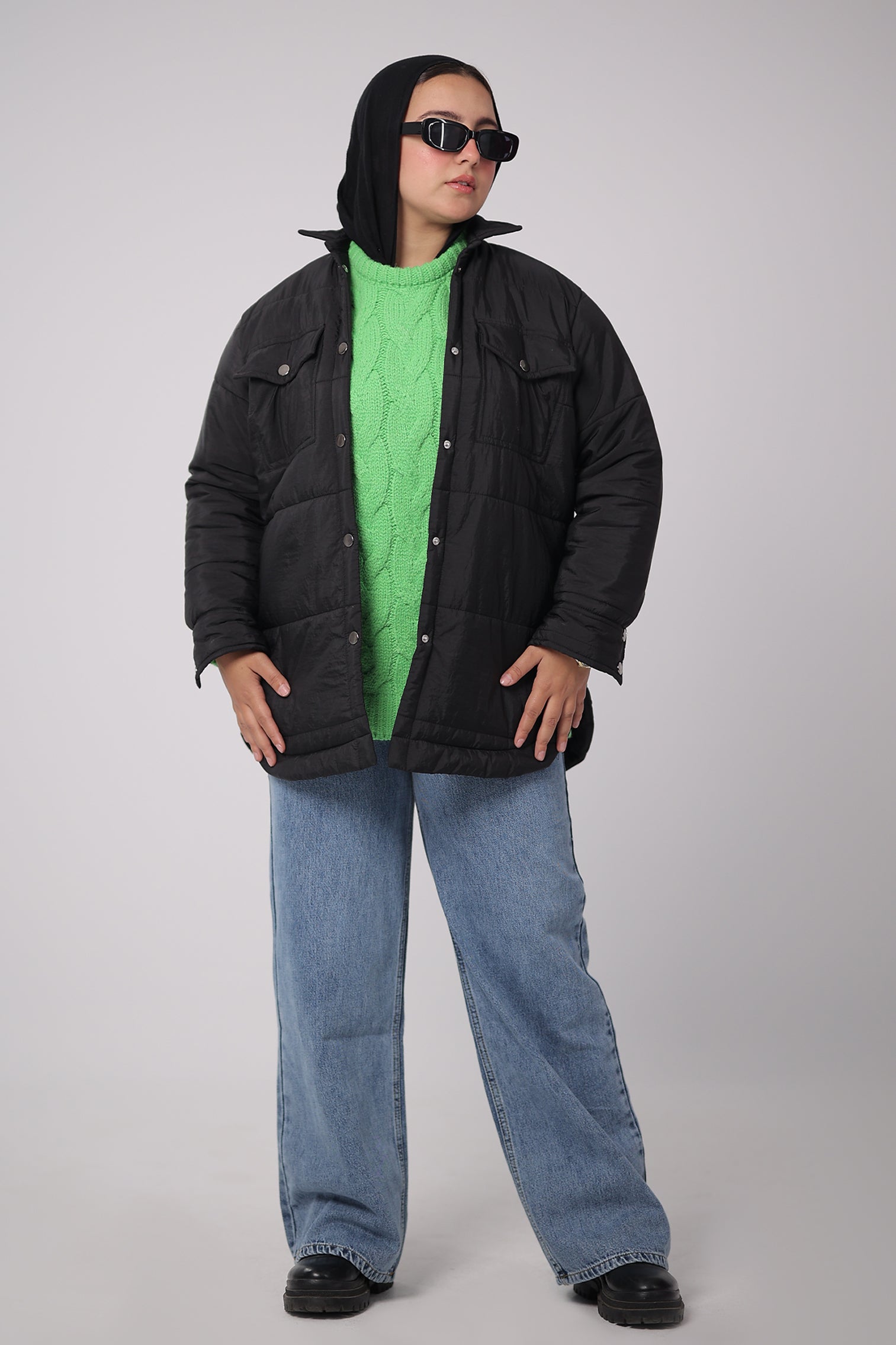 Jacket Buffer BUFFER JACKET - Stylish & Warm – Mlameh Fashion