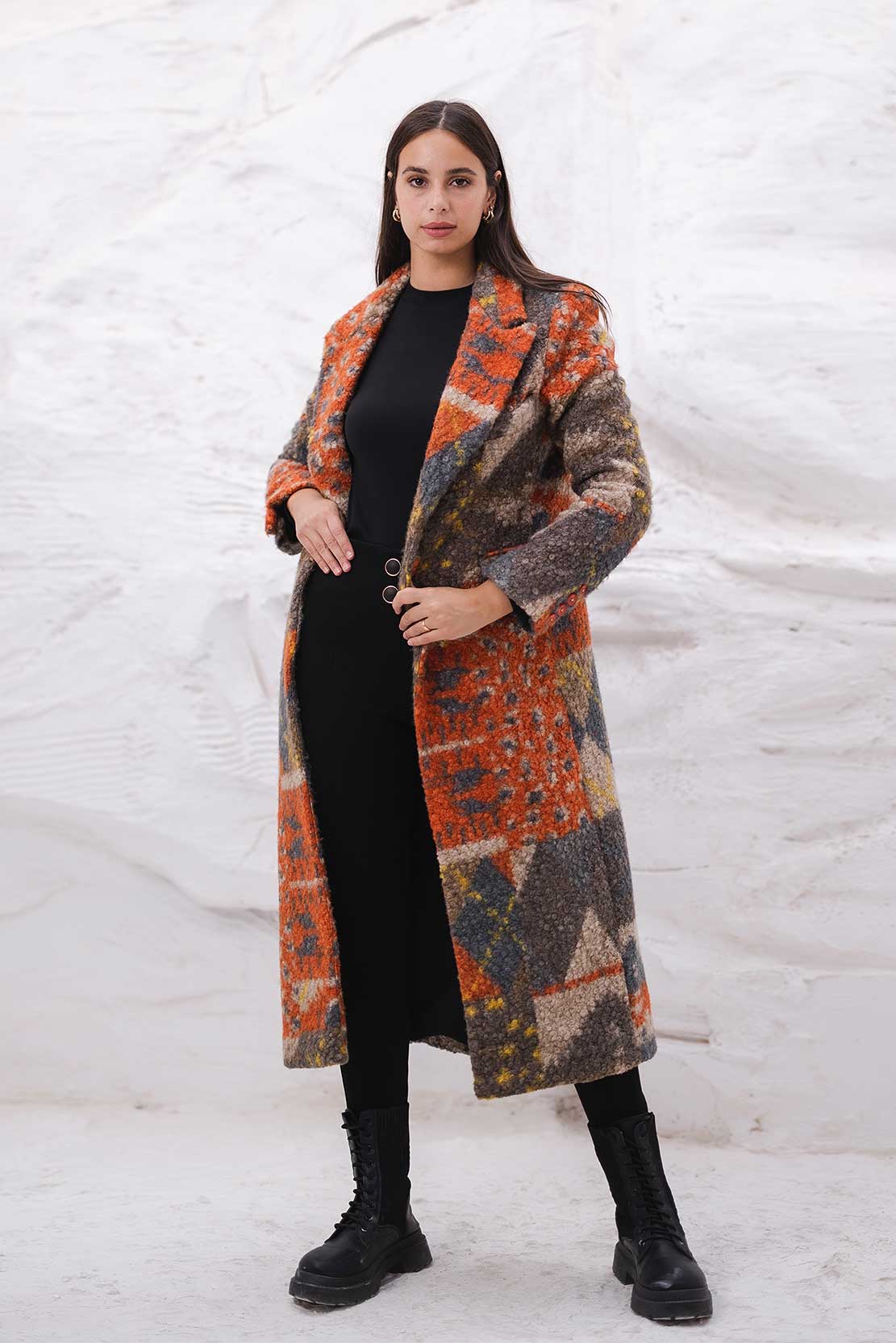 BOCLET WOOL COAT