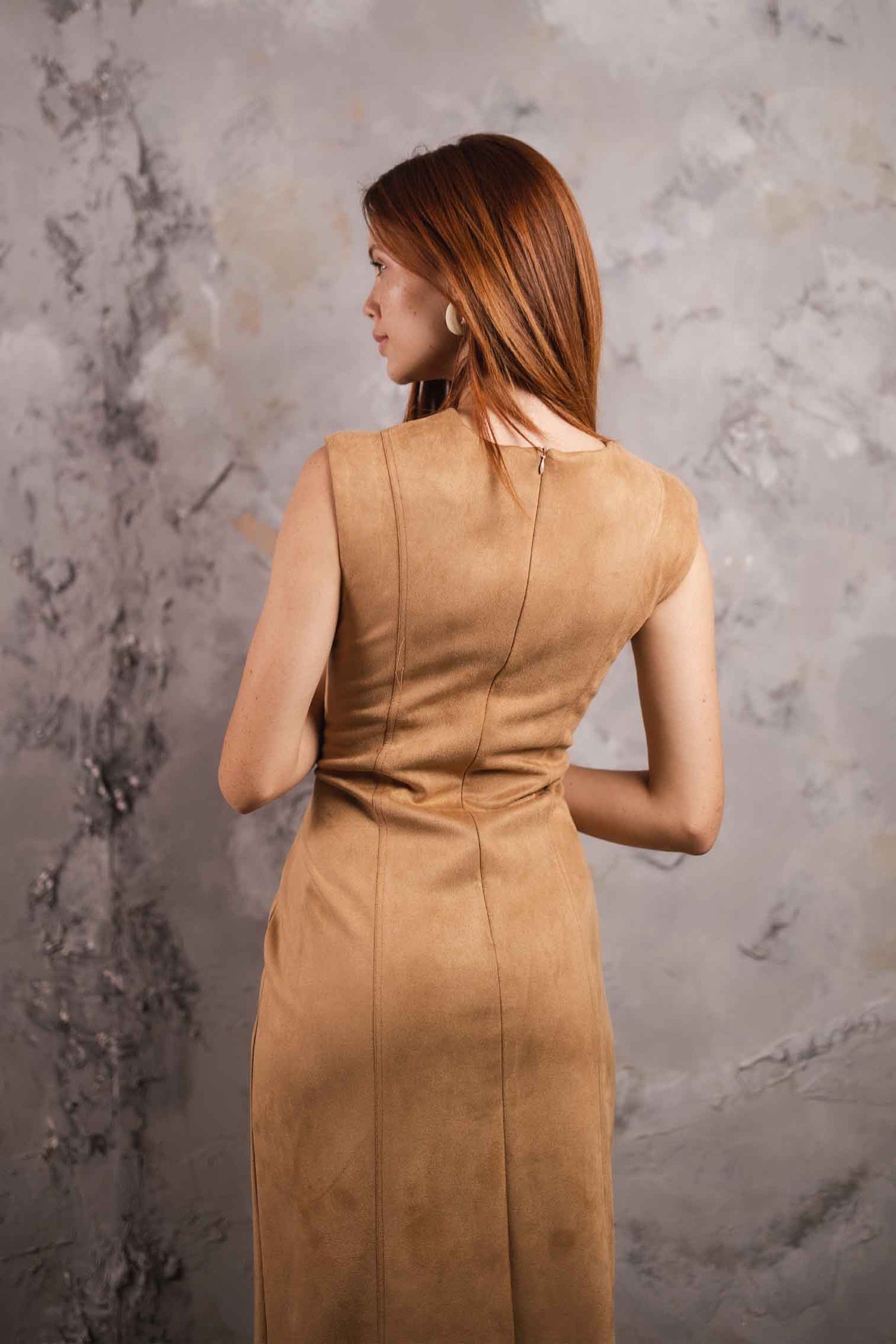 SUEDE BASIC DRESS