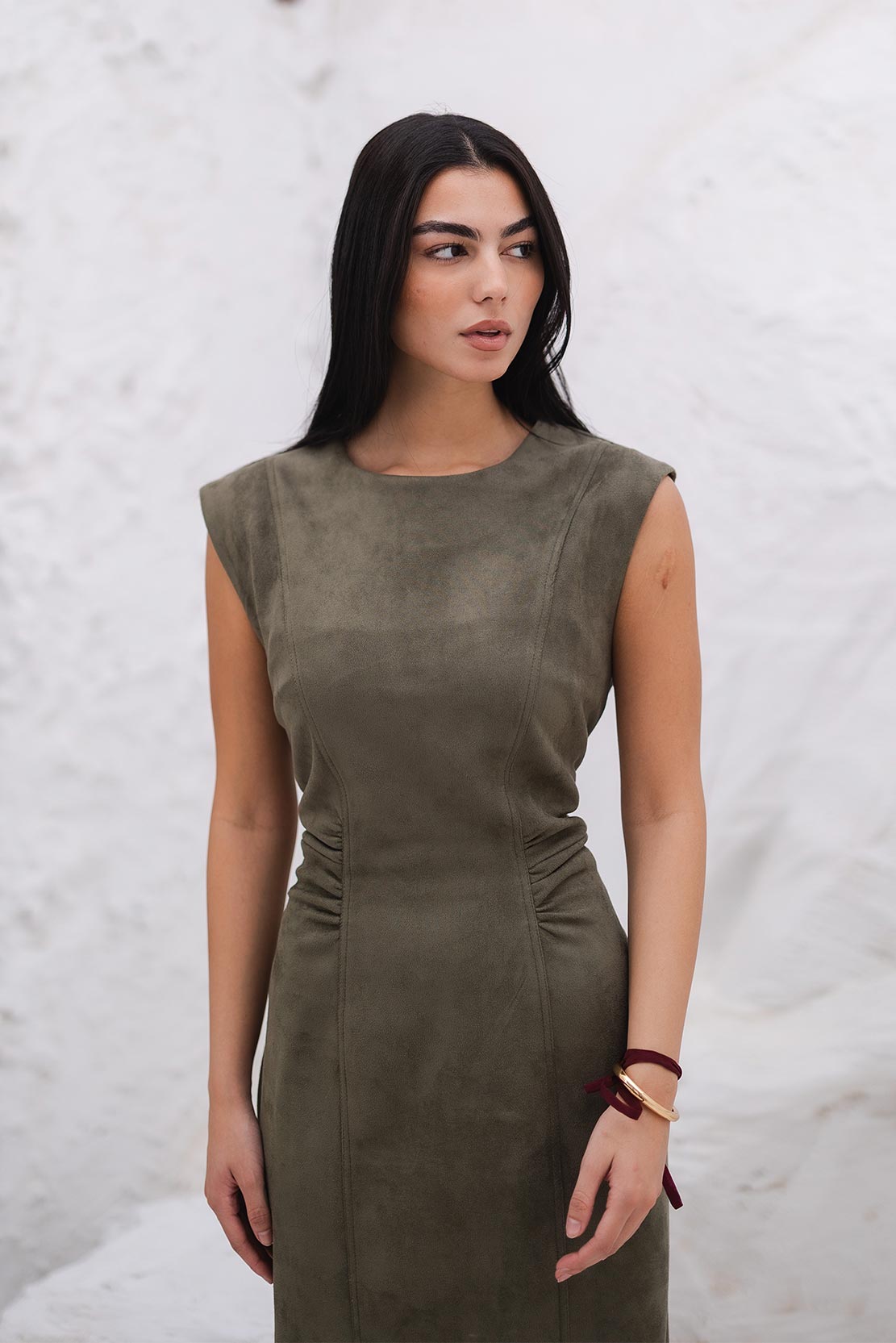 SUEDE BASIC DRESS