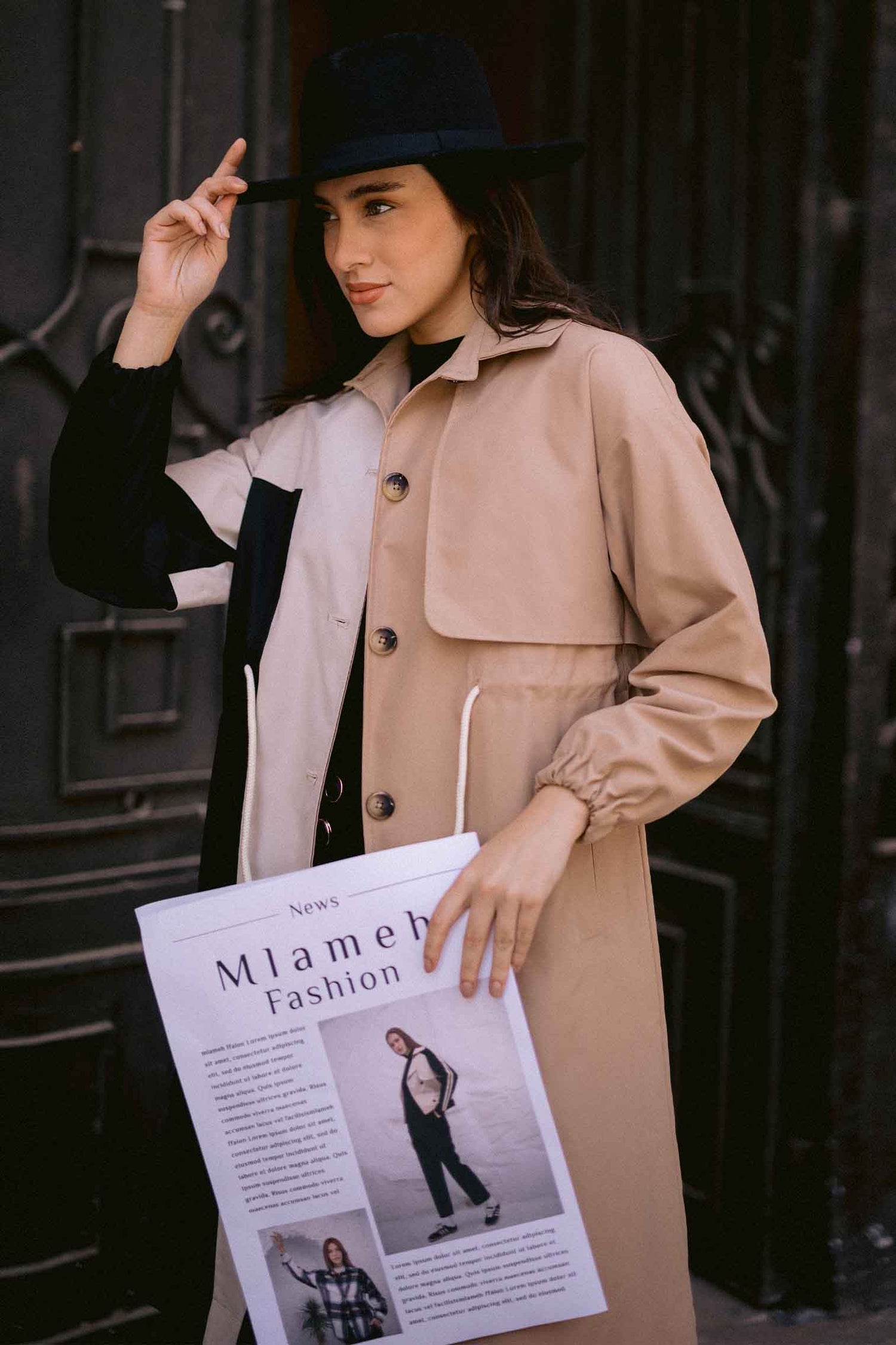 GABARDINE COAT