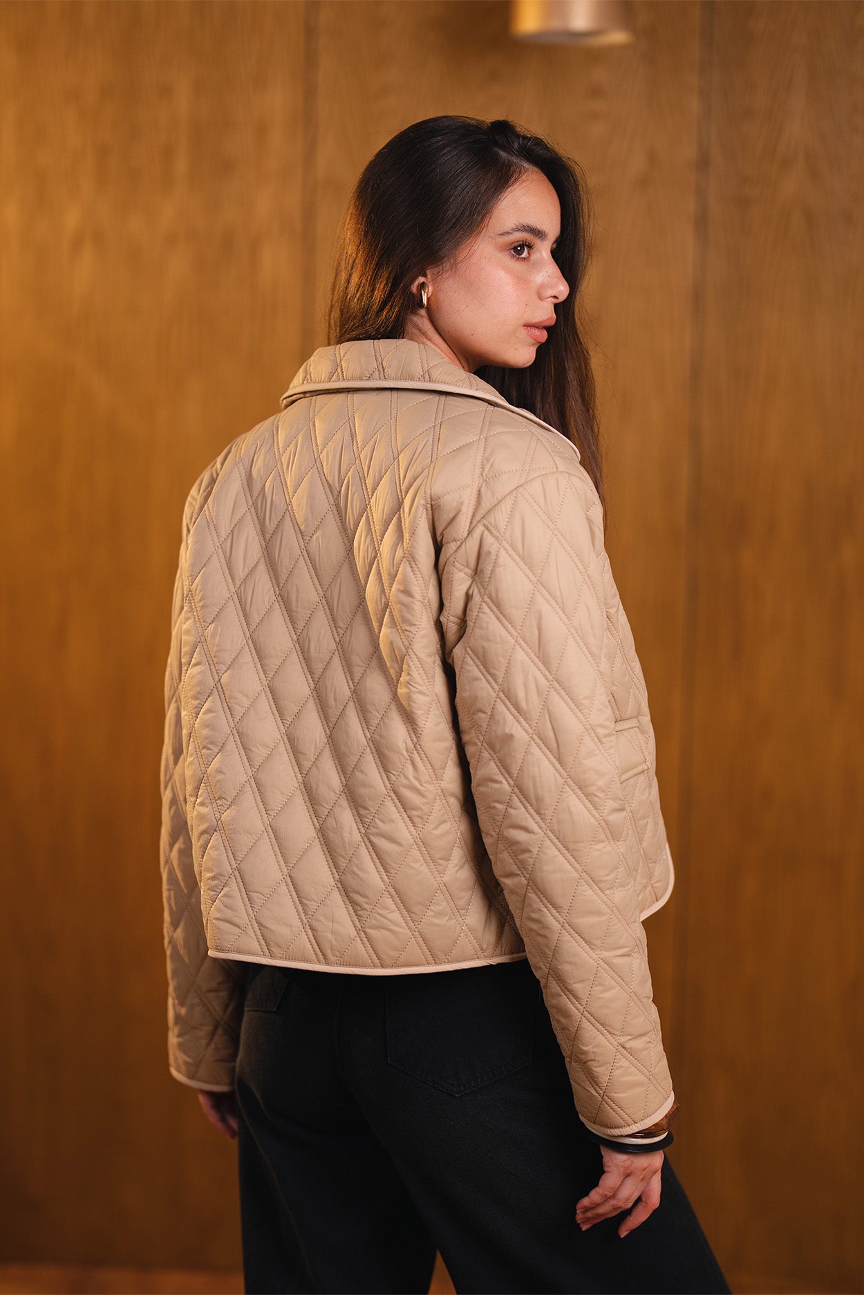 Quilted Crop Jacket
