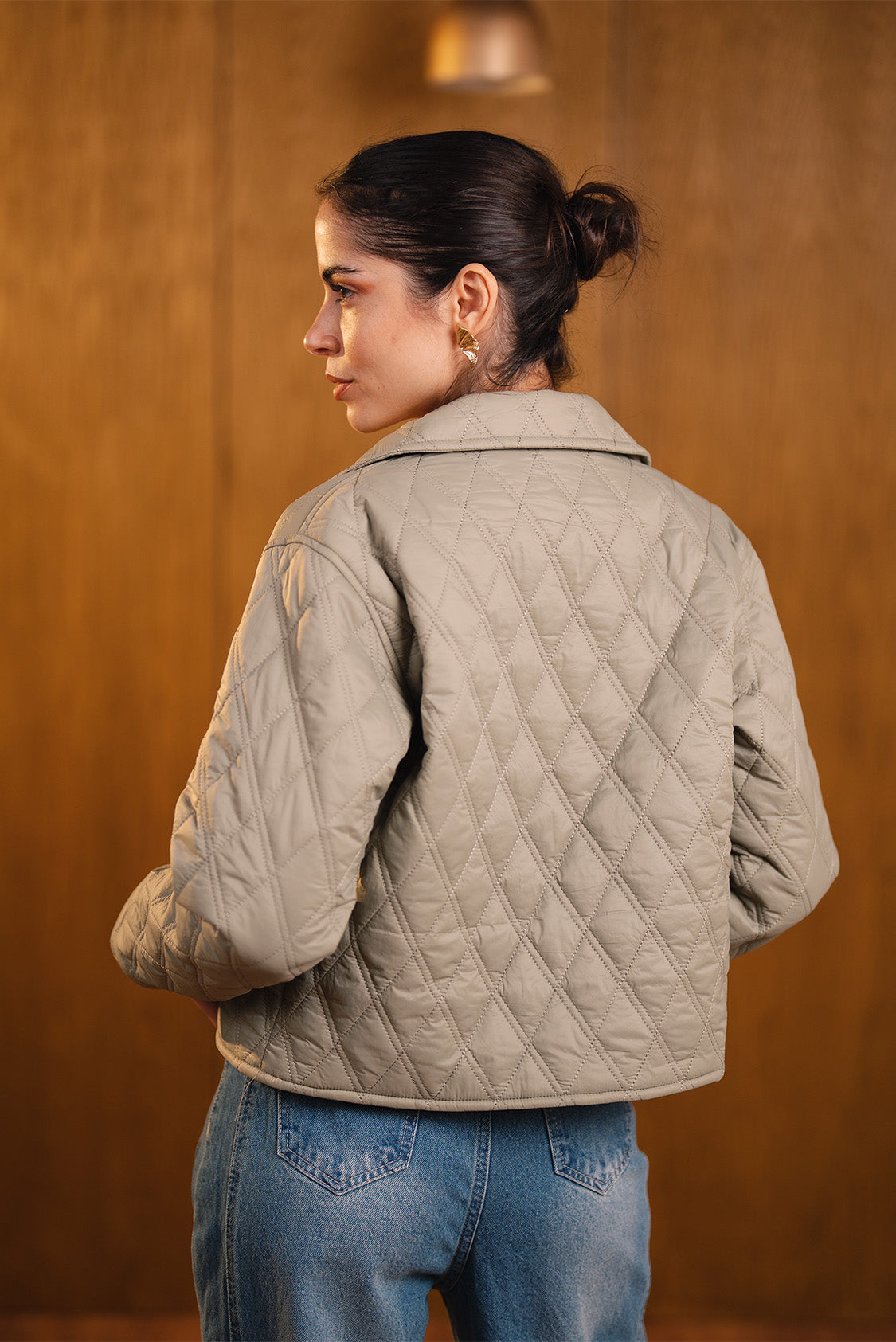 Quilted Crop Jacket