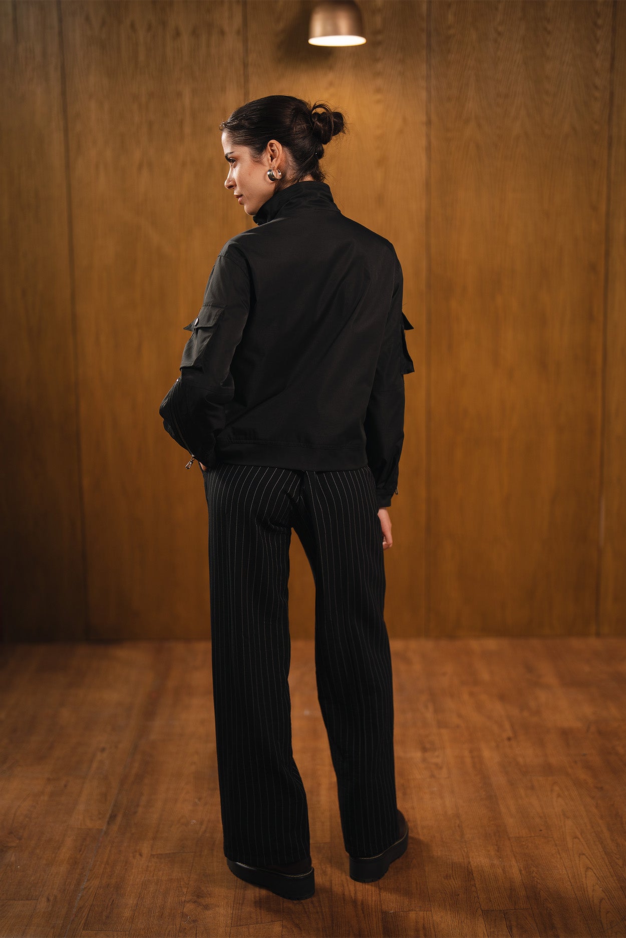 Cropped Utility Jacket