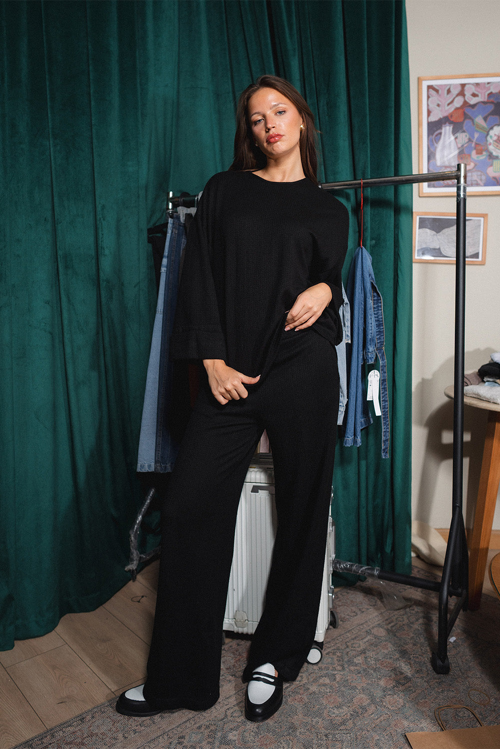 Knit Lounge Top