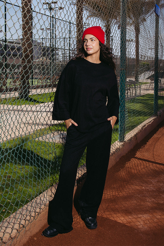 توب محبوك مريح