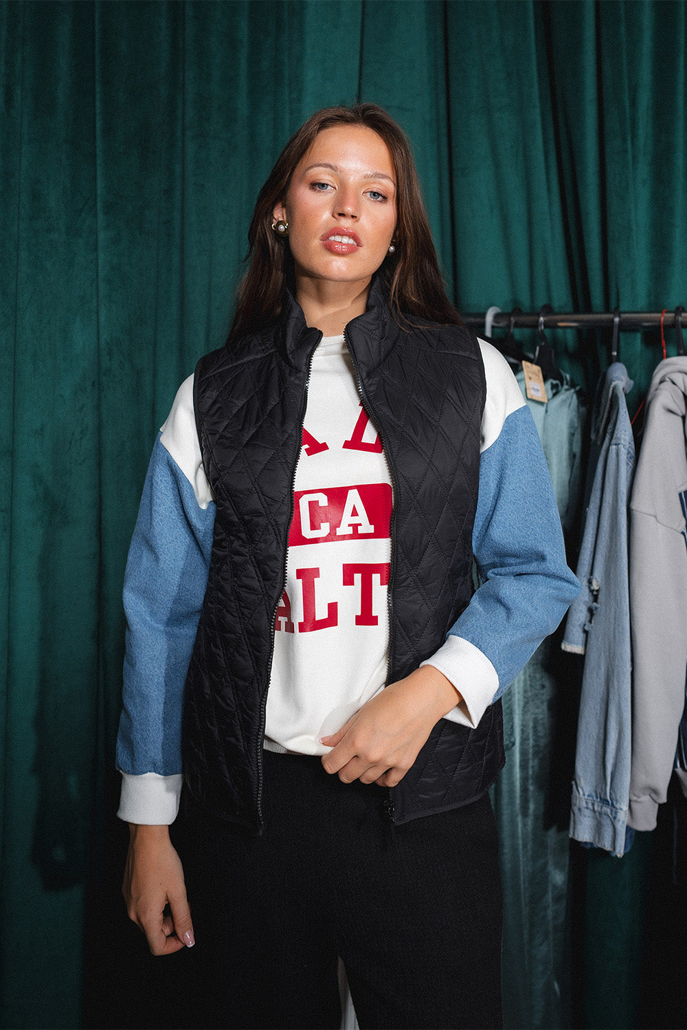 Zip Up Vest