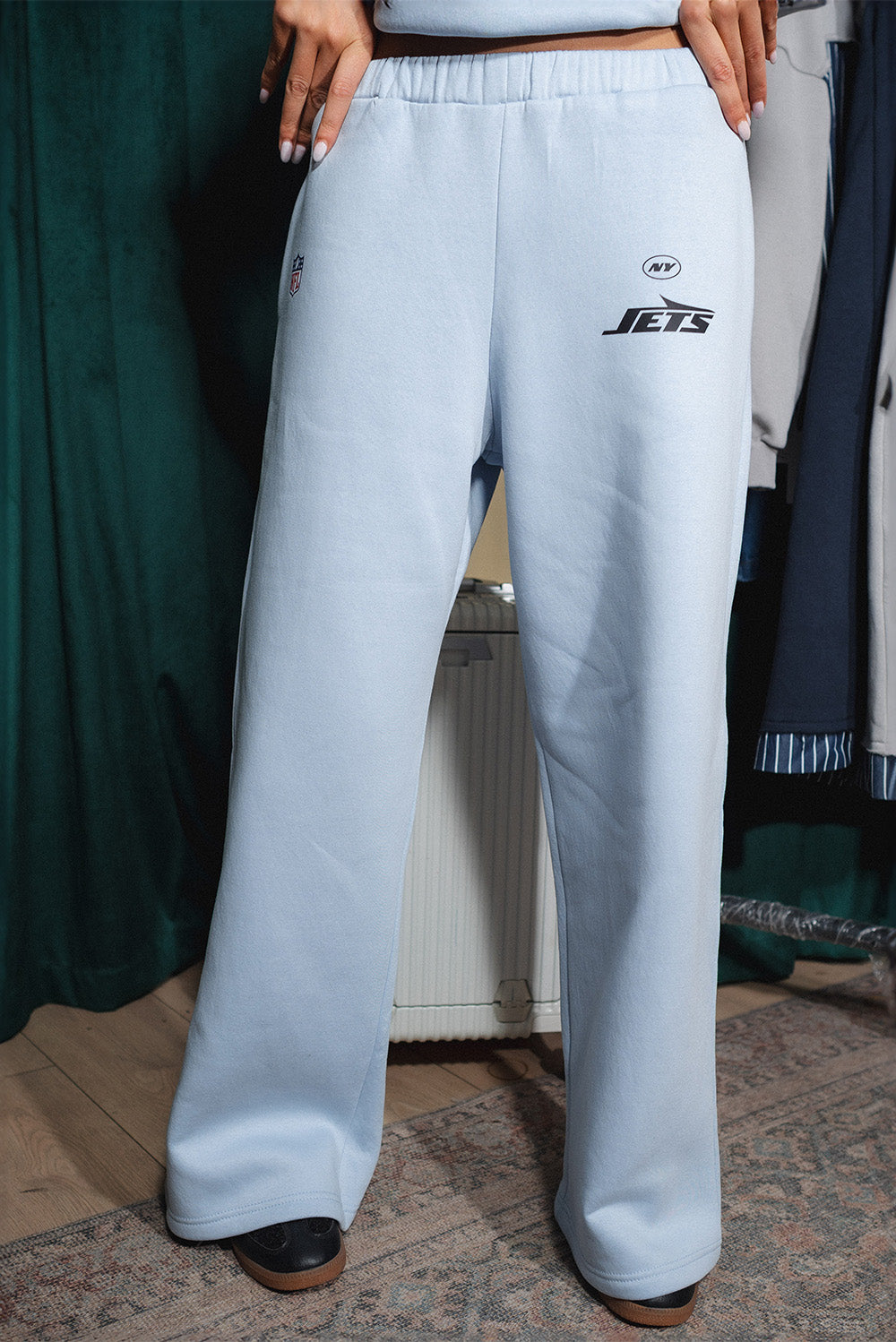 Light Blue Oversized Sweatshirt