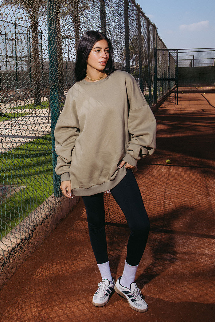 The Oversized Dust Crewneck