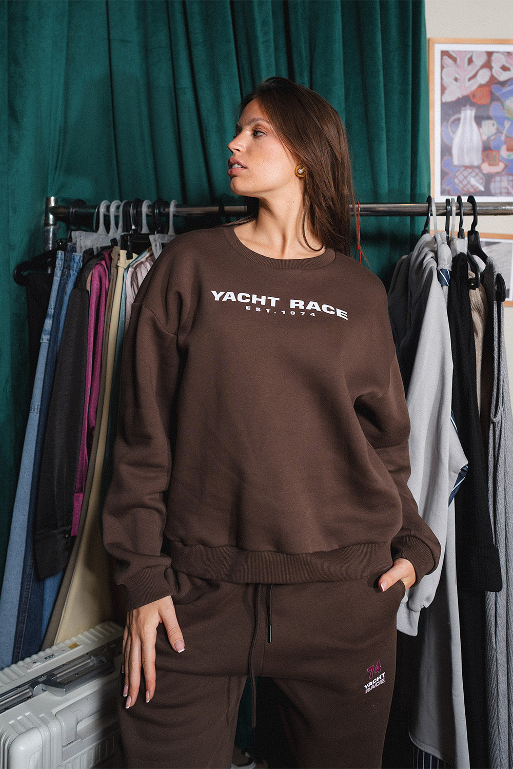 Oversized Logo Sweatshirt