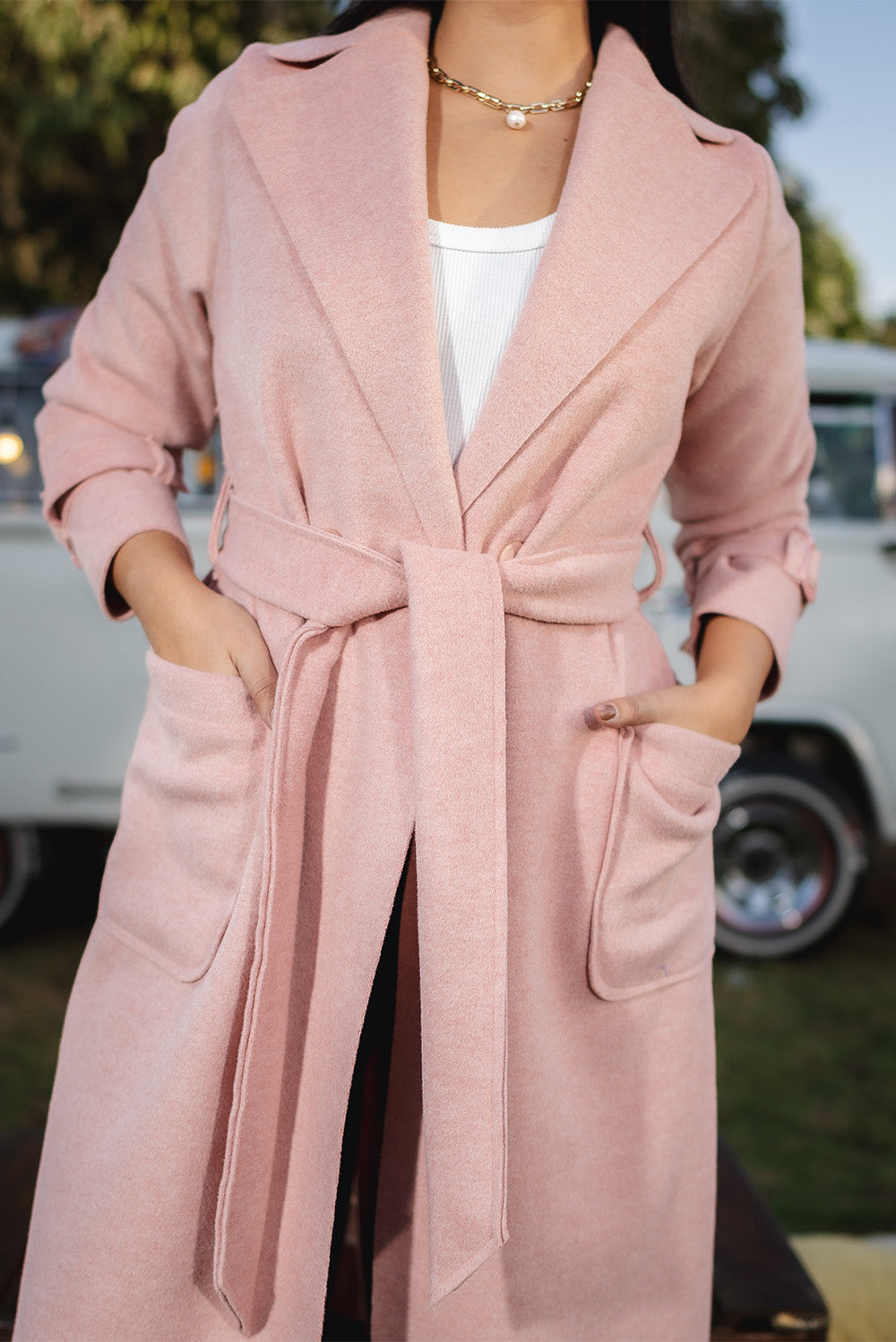 Belted Wool Coat