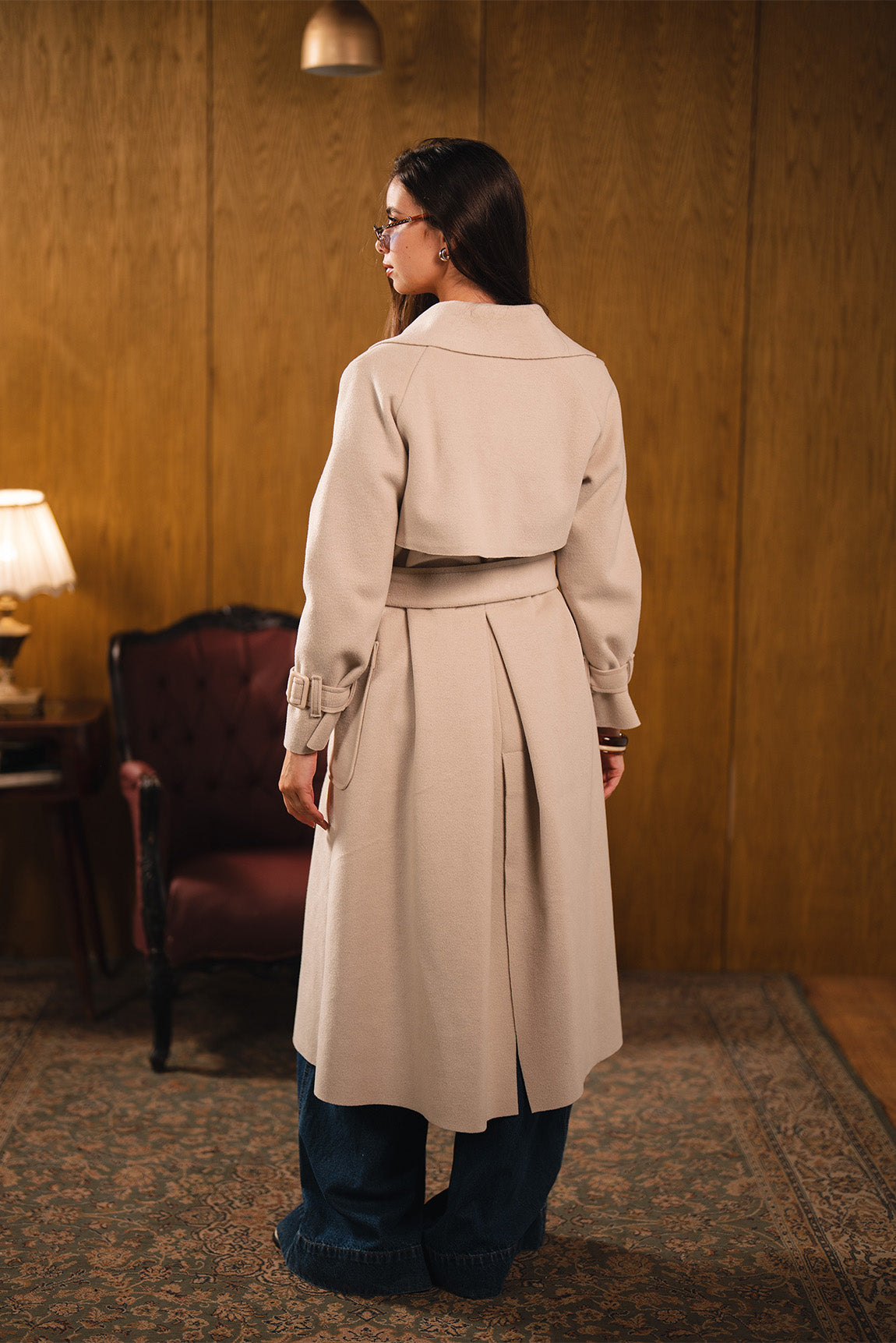 Belted Wool Coat