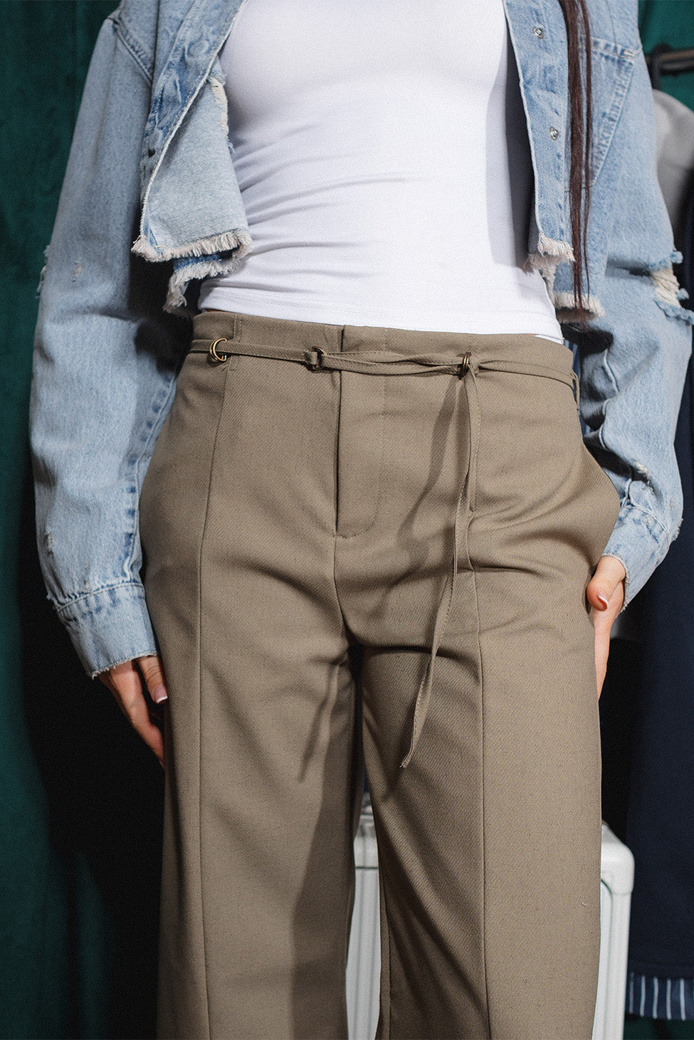 Wide Leg Trousers