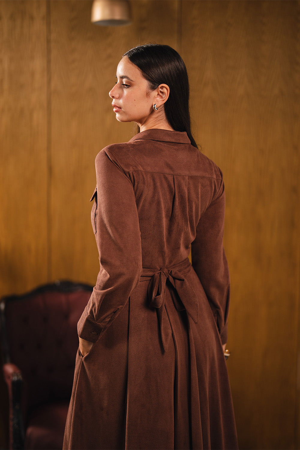 Suede Maxi Dress Mlameh Fashion Suede Maxi Dress Mlameh Fashion