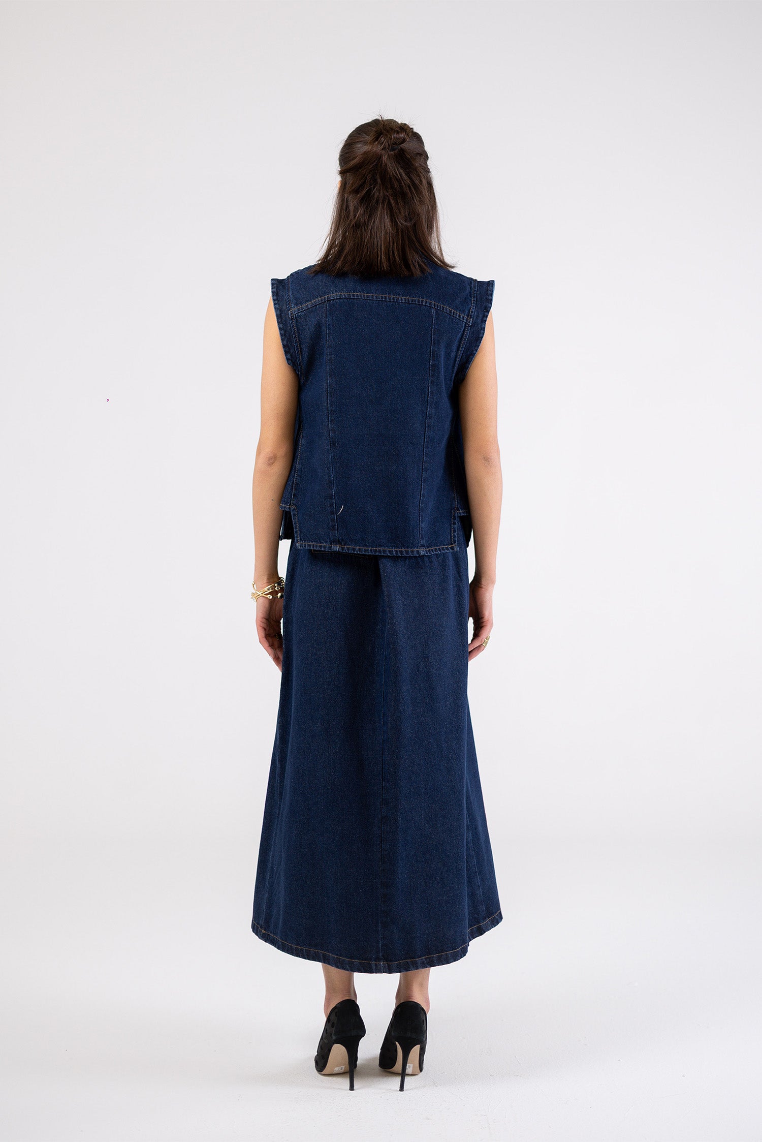 Maxi Denim Skirt