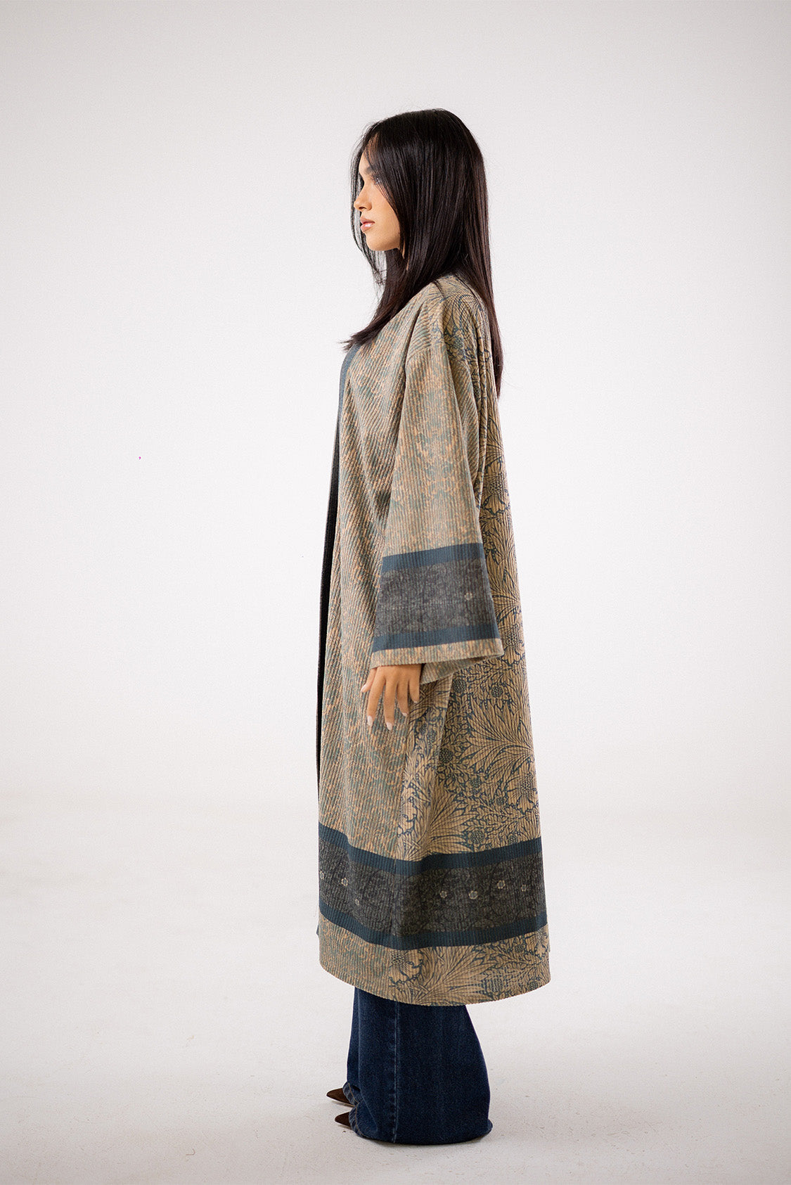 Patterned Kimono Cardigan