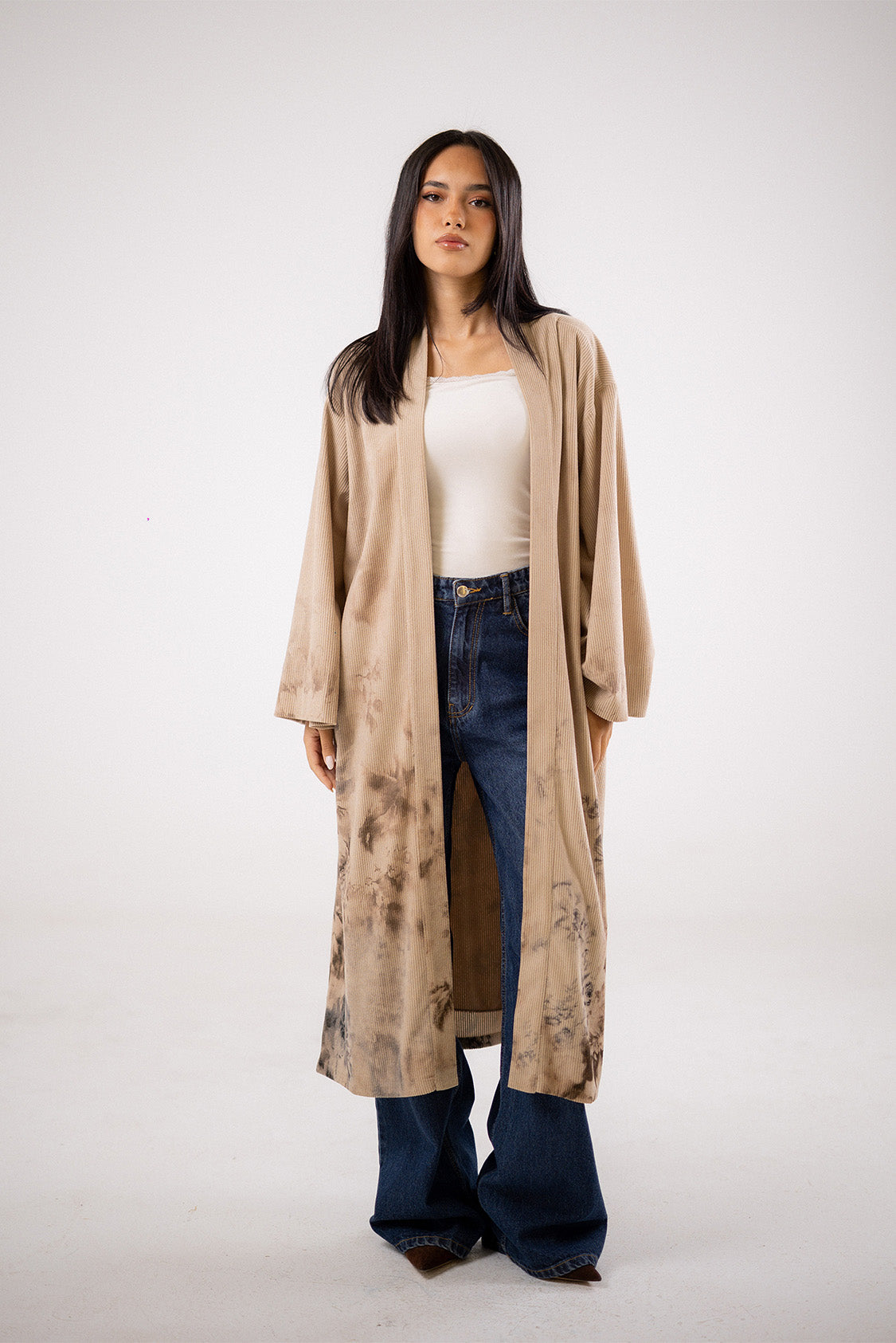 Patterned  Kimono Cardigan