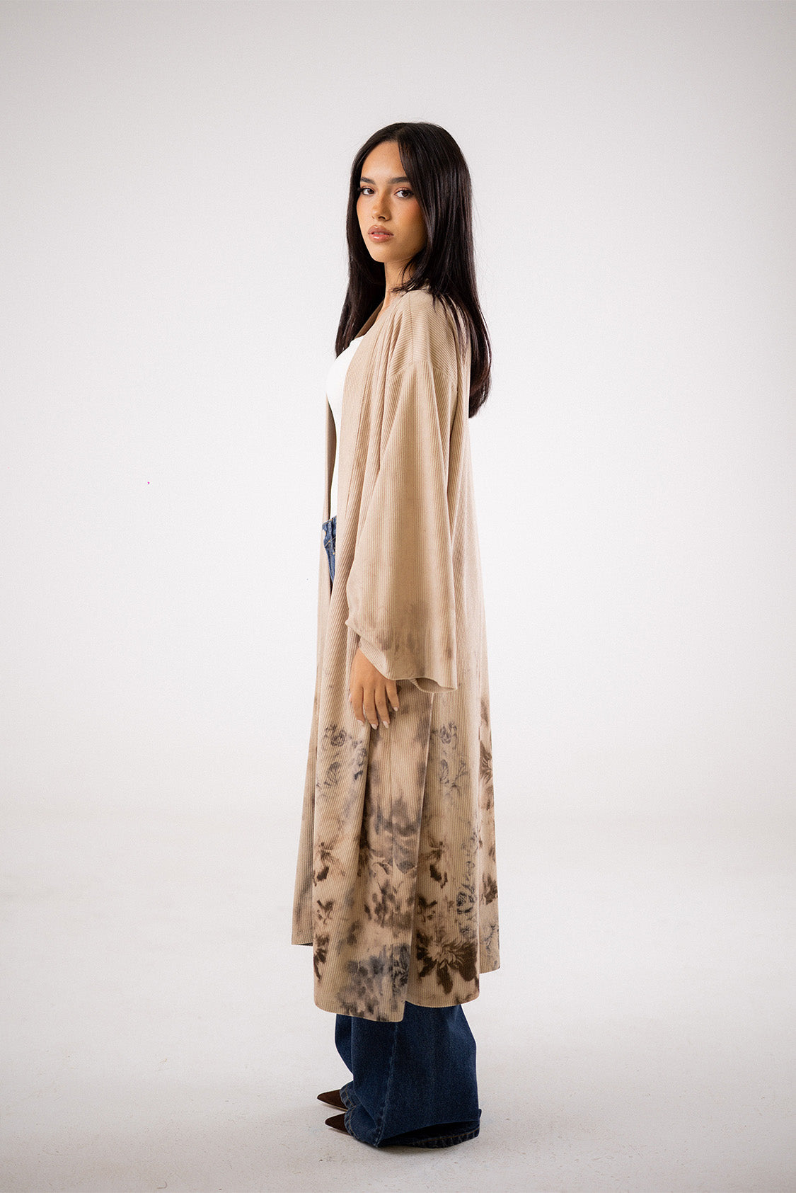 Patterned  Kimono Cardigan