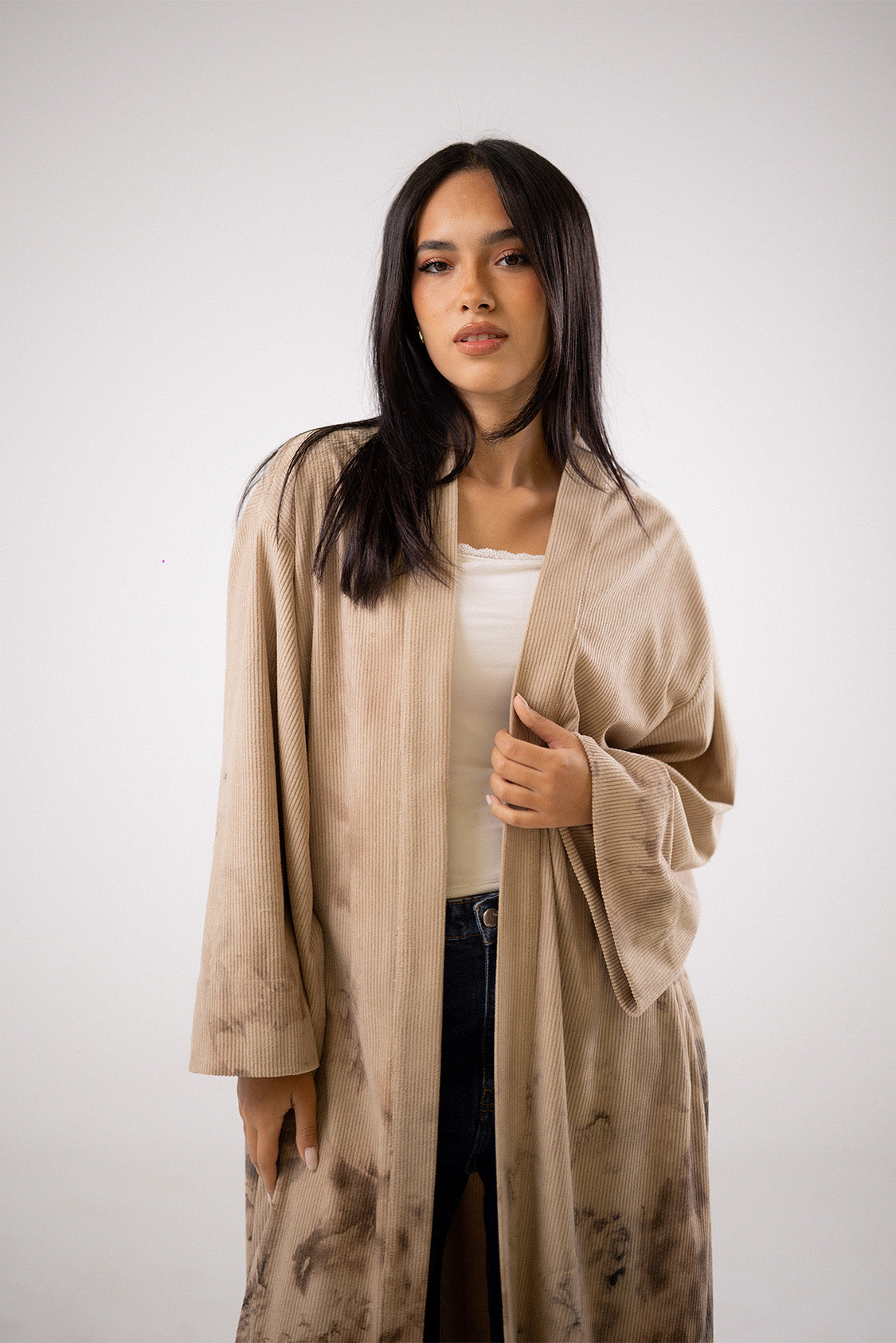 Patterned  Kimono Cardigan