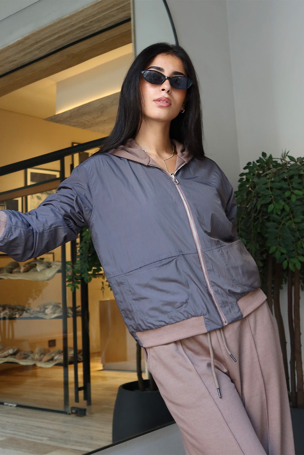 Zip-Up Sweatshirt