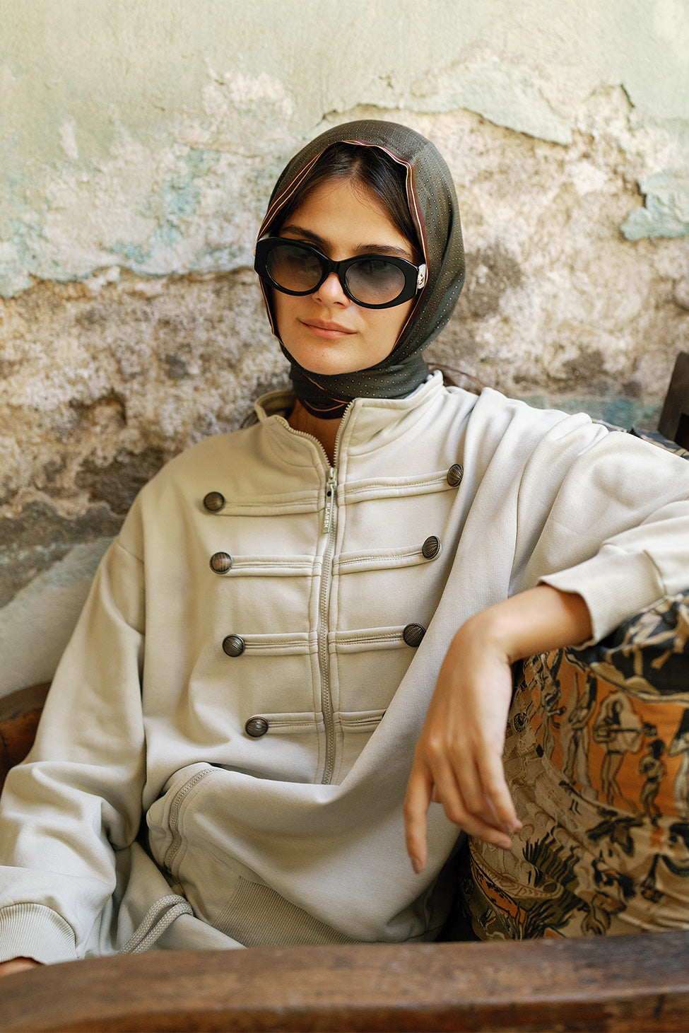 Military-Style Zip Jacket