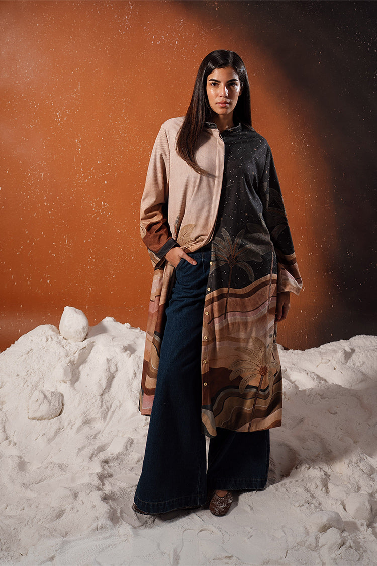 Velvet Long Shirt