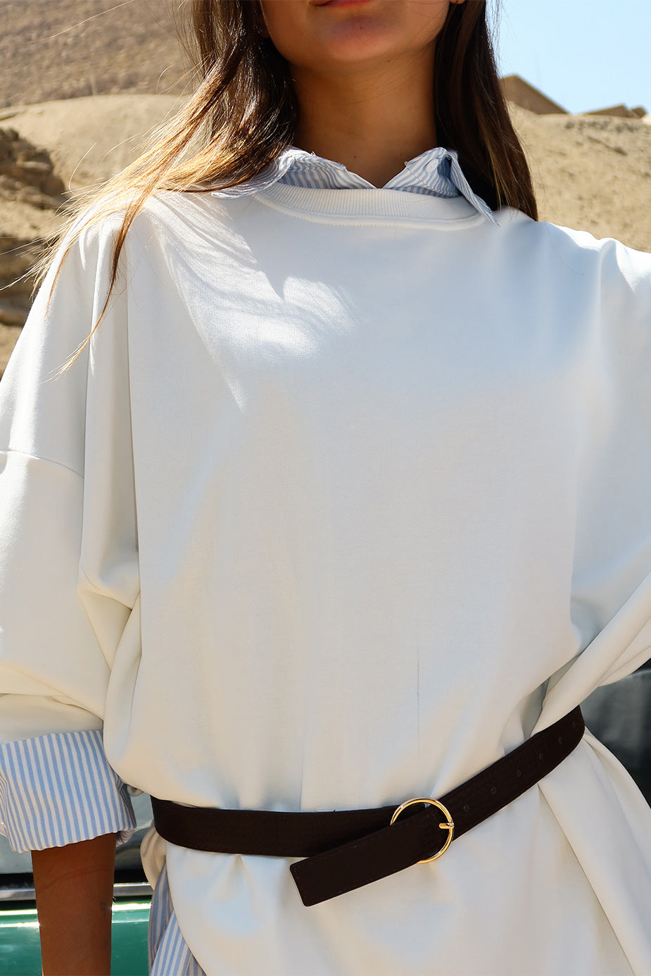 Oversized Crewneck Sweatshirt