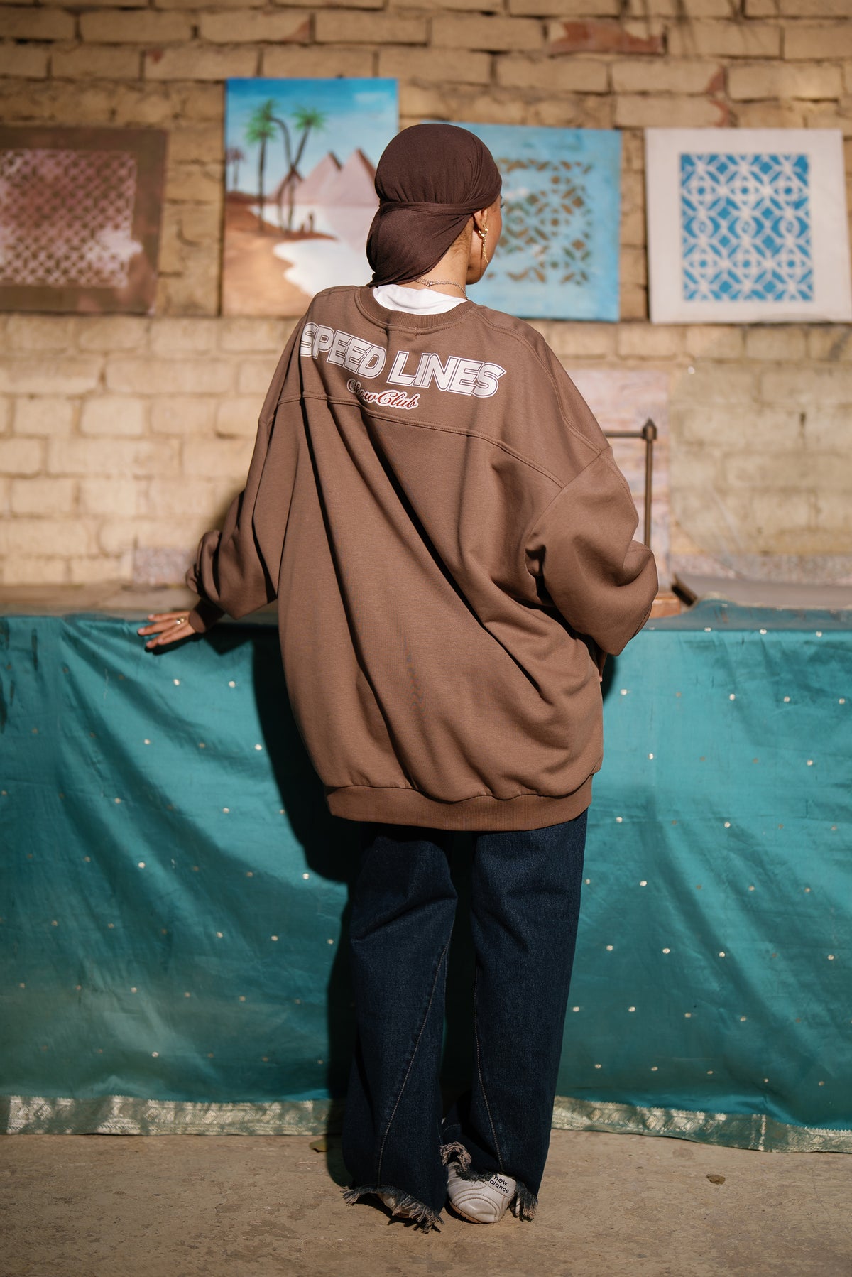 Oversized Crewneck Sweatshirt