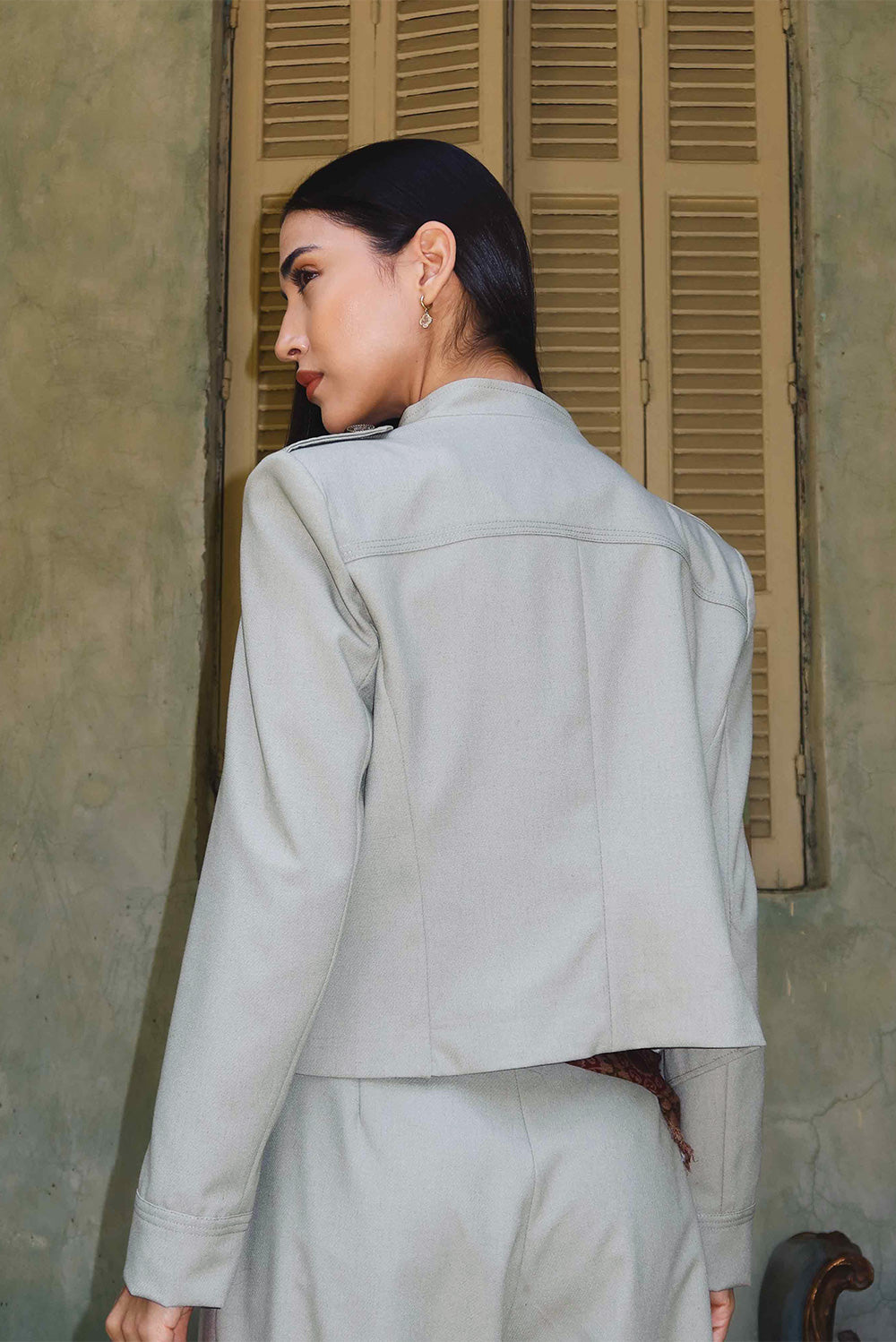 Double-Breasted Jacket