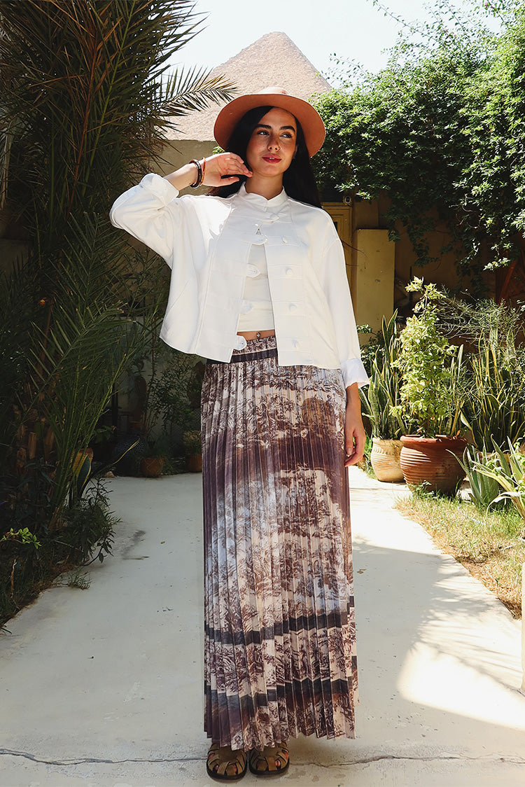 Pleated Skirt