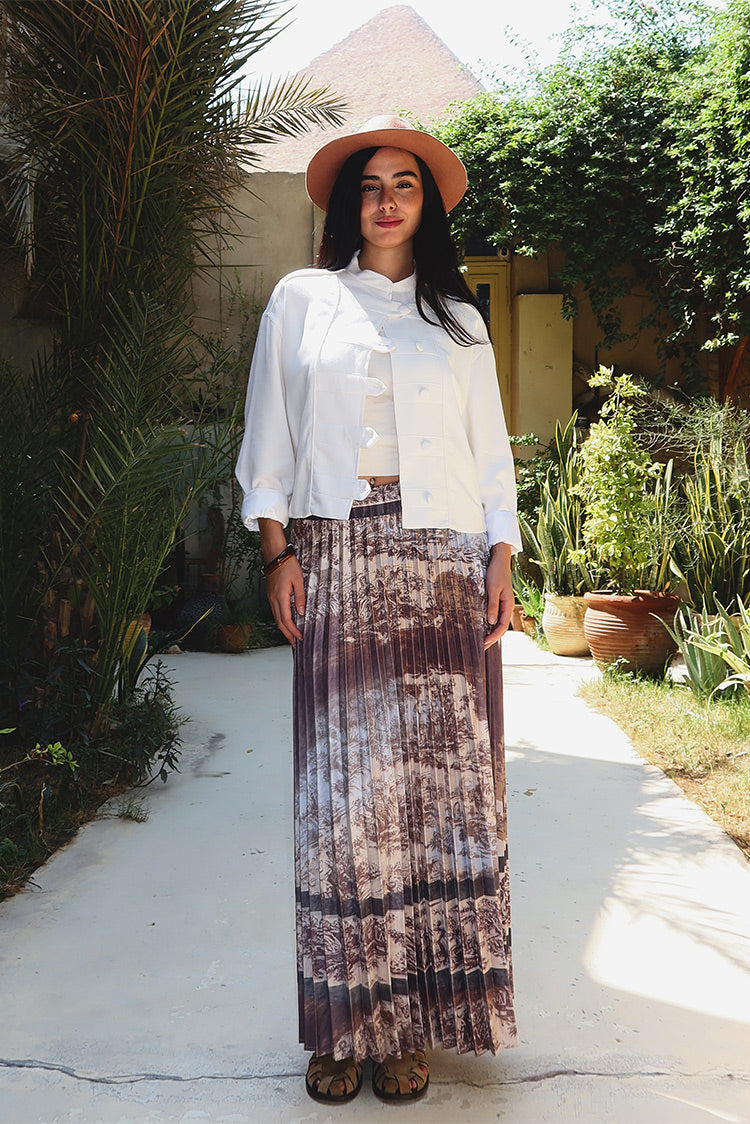 Pleated Skirt