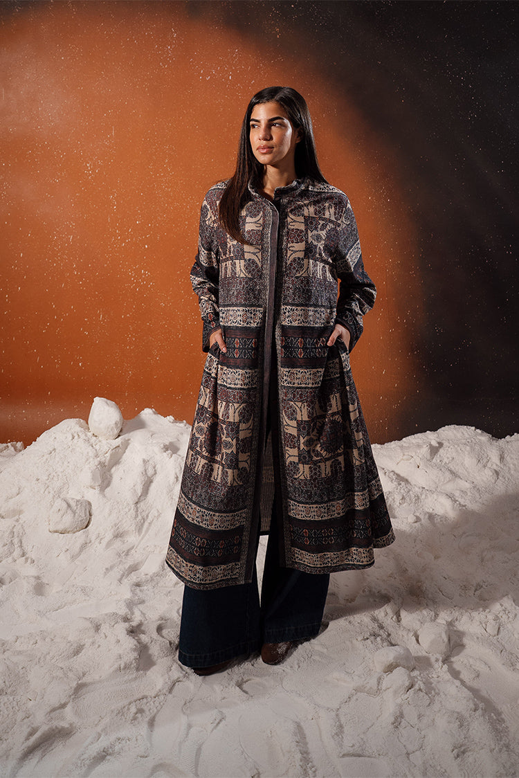 Velvet Patterned long shirt