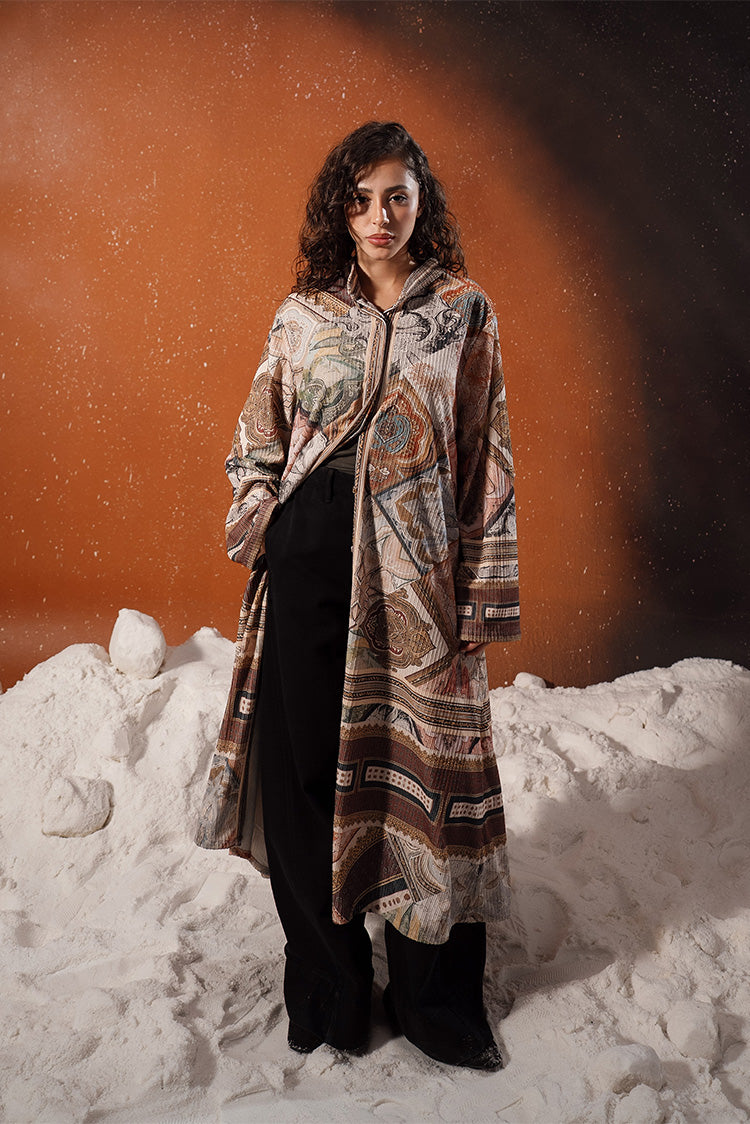 Velvet Patterned long shirt
