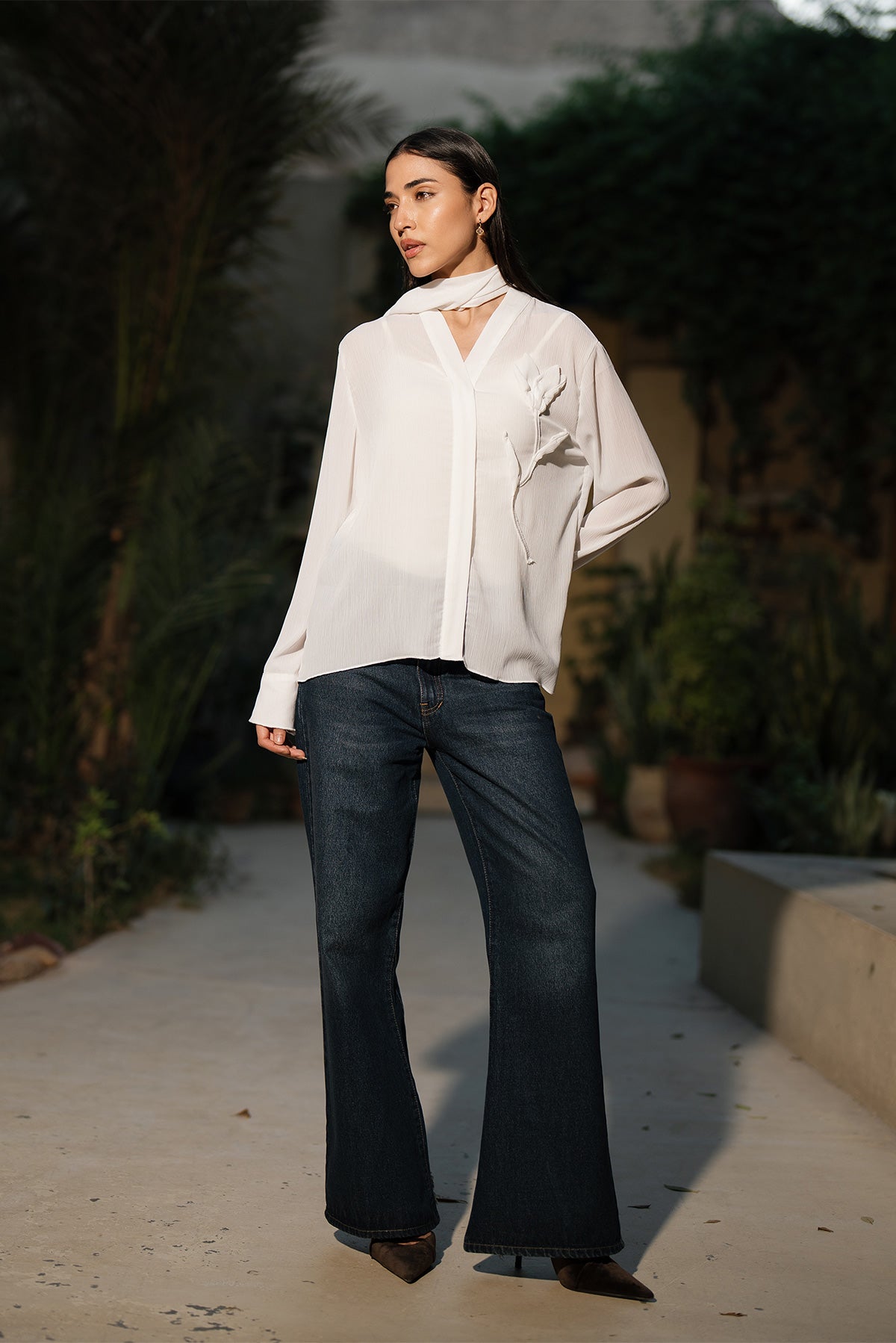 Scarf Blouse