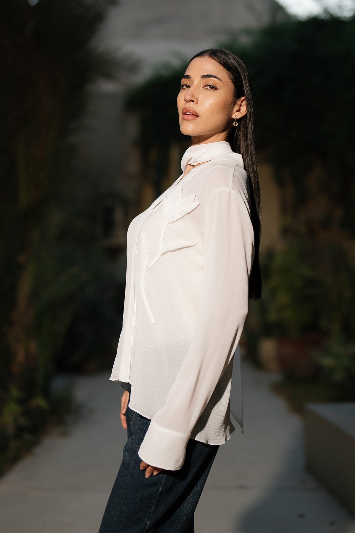 Scarf Blouse
