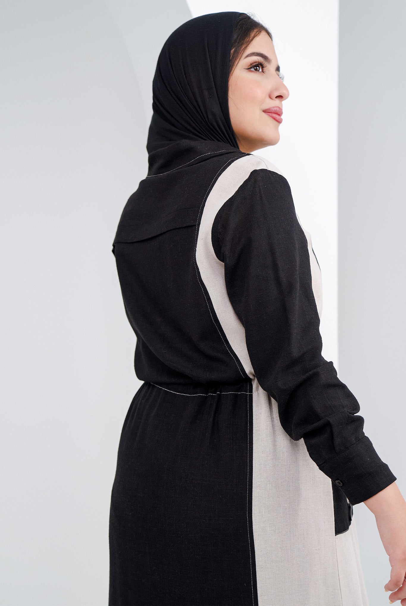 Linen Abaya