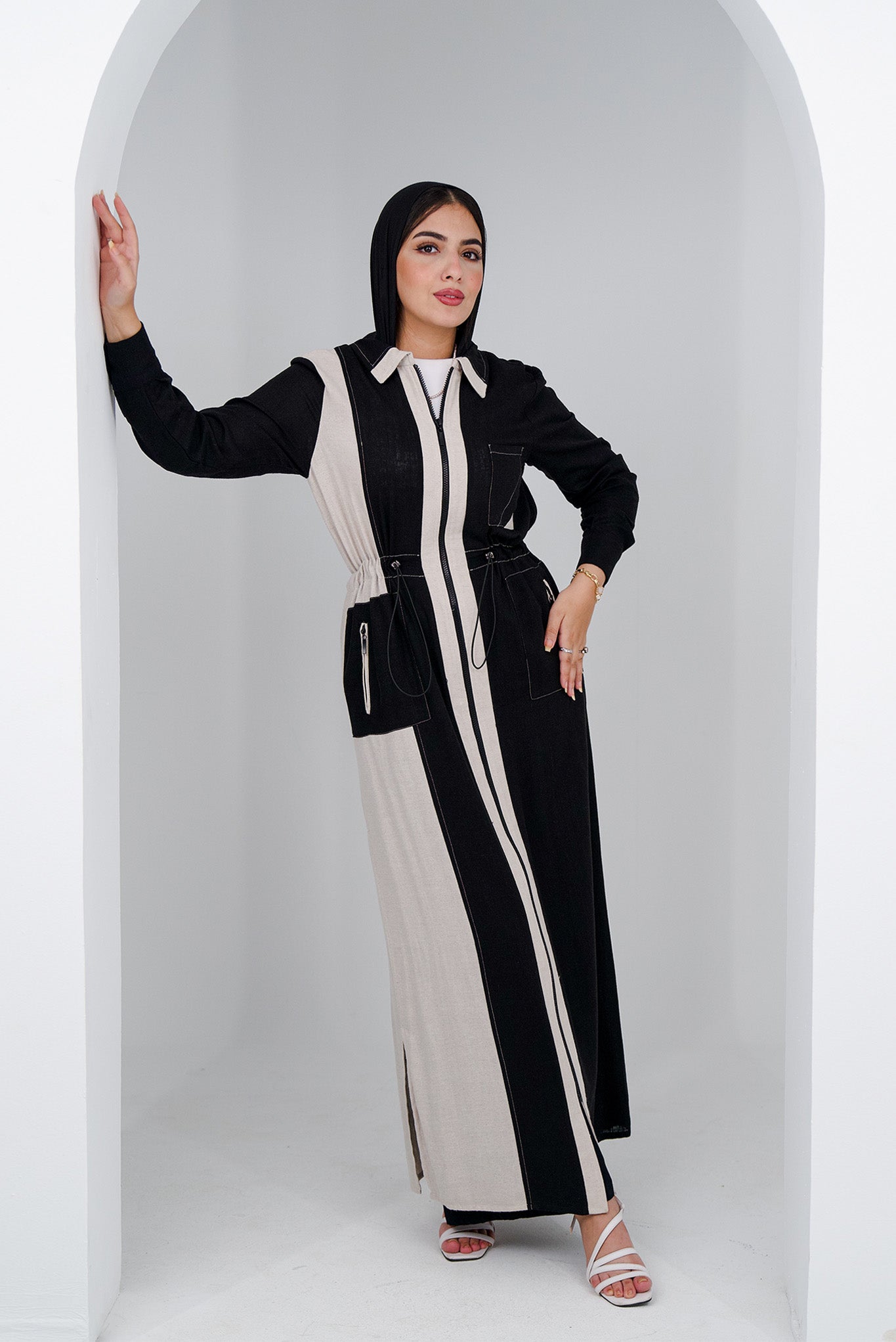 Linen Abaya