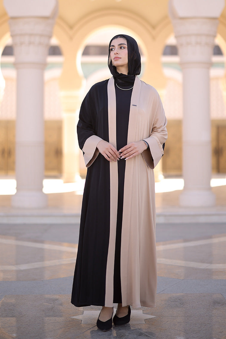 SILK X SATIN ABAYA