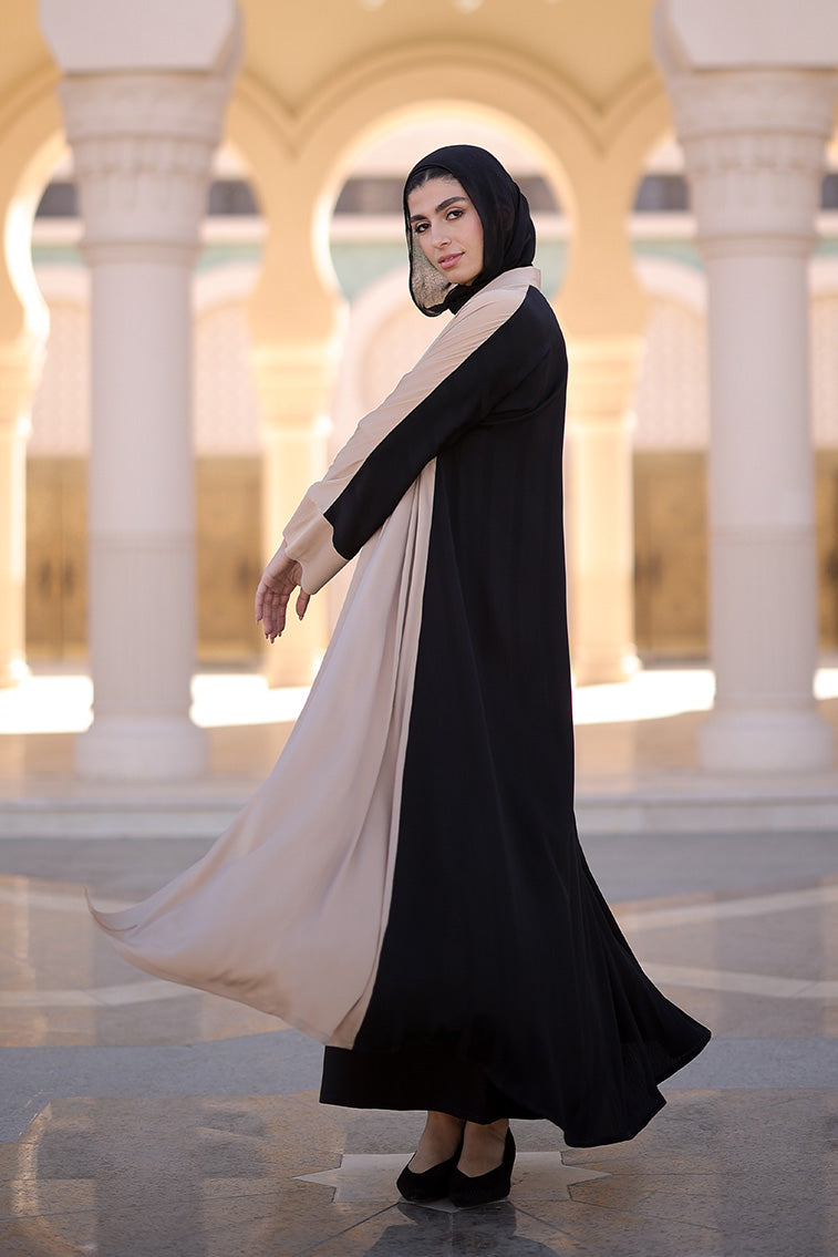 SILK X SATIN ABAYA