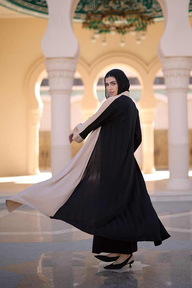 SILK X SATIN ABAYA