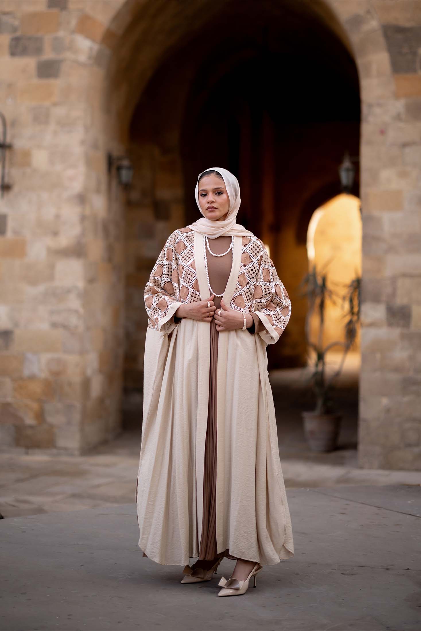 LINEN ABAYA