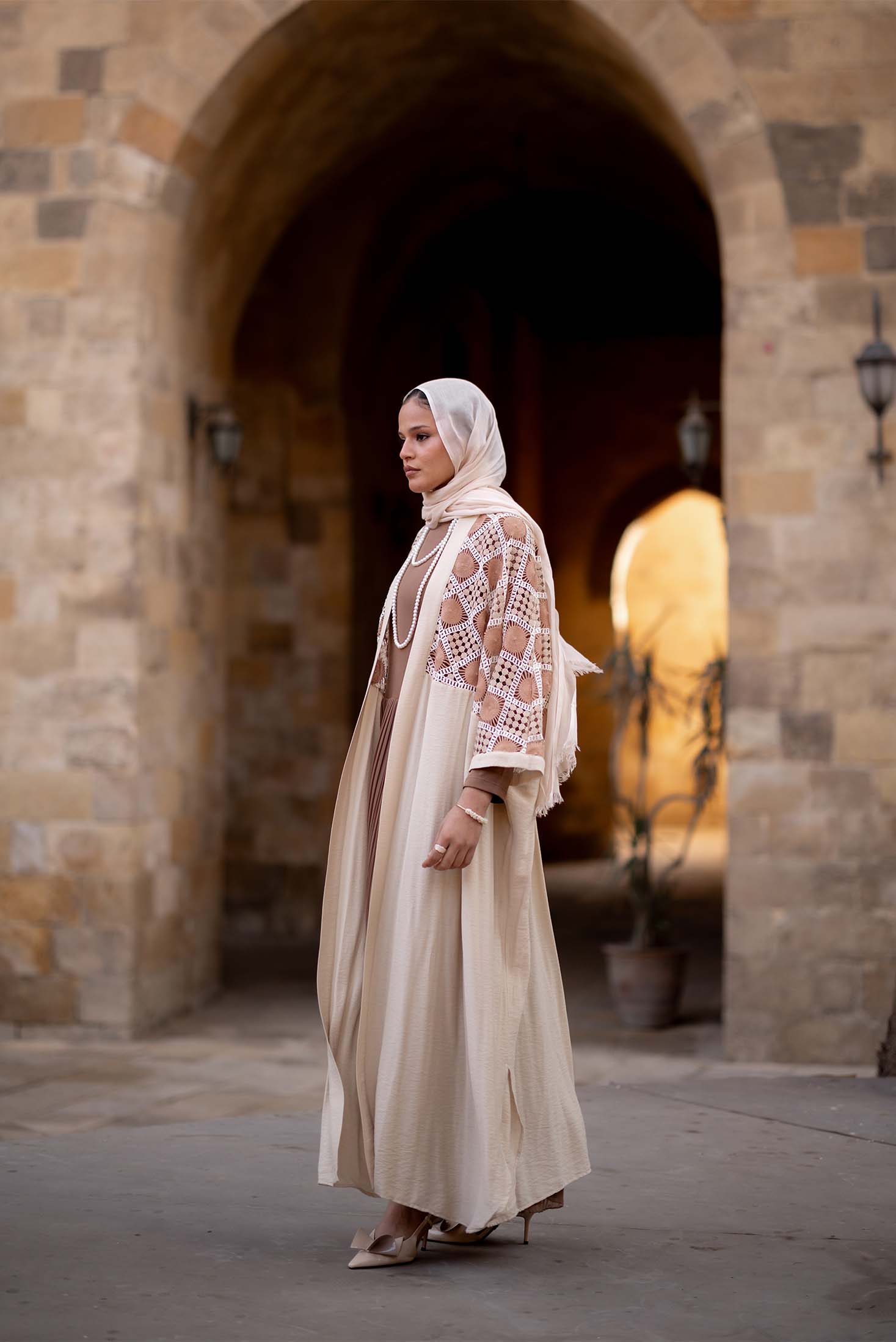 LINEN ABAYA